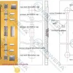 Thanh chống cong cánh tủ bếp NewEra hợp kim NE026A1