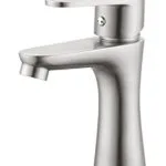 Vòi rửa Lavabo NewEra inox 304 2 đường nóng lạnh NE304B03