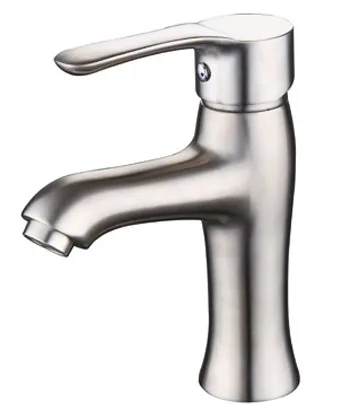 Vòi rửa Lavabo NewEra inox 304 2 đường nóng lạnh NE304B04