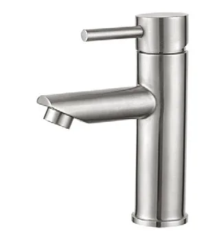 Vòi rửa Lavabo NewEra inox 304 2 đường nóng lạnh NE304B05