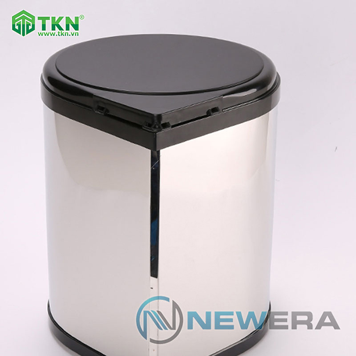 Thùng rác đơn gắn cánh âm tủ NewEra dung tích 14 lít NE0103E 2