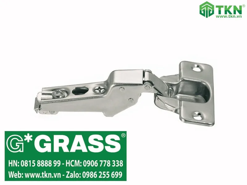 Bản lề Grass Nexis cong nhiều giảm chấn mở 100 độ CS04.1515T