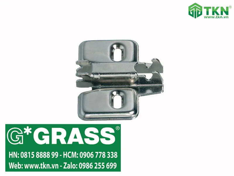 Đế bản lề tủ bếp Grass Nexis MP04.0015CS lắp nhanh