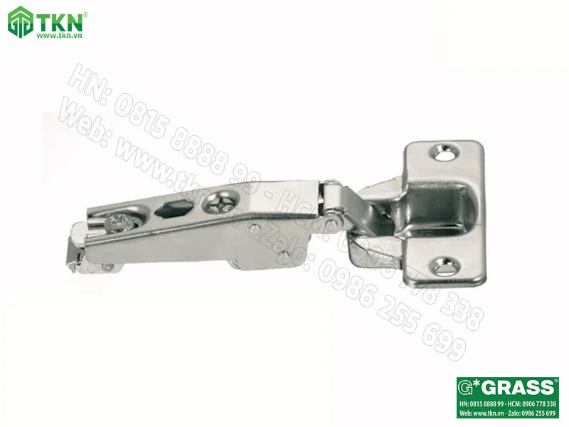 Bản lề bật thẳng Grass Nexis thép cao cấp mở 100 độ CS04.0015T