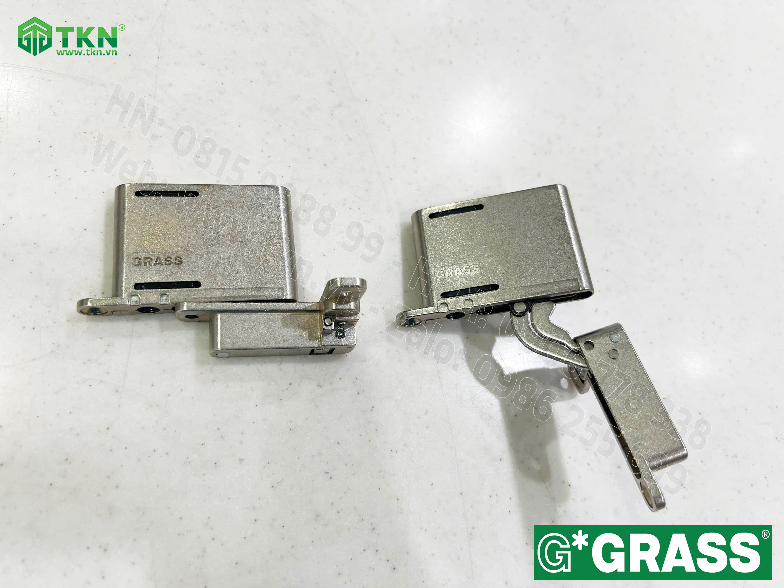 Bản lề Grass Tiomos có giảm chấn, mở 105 độ TM100FH 5