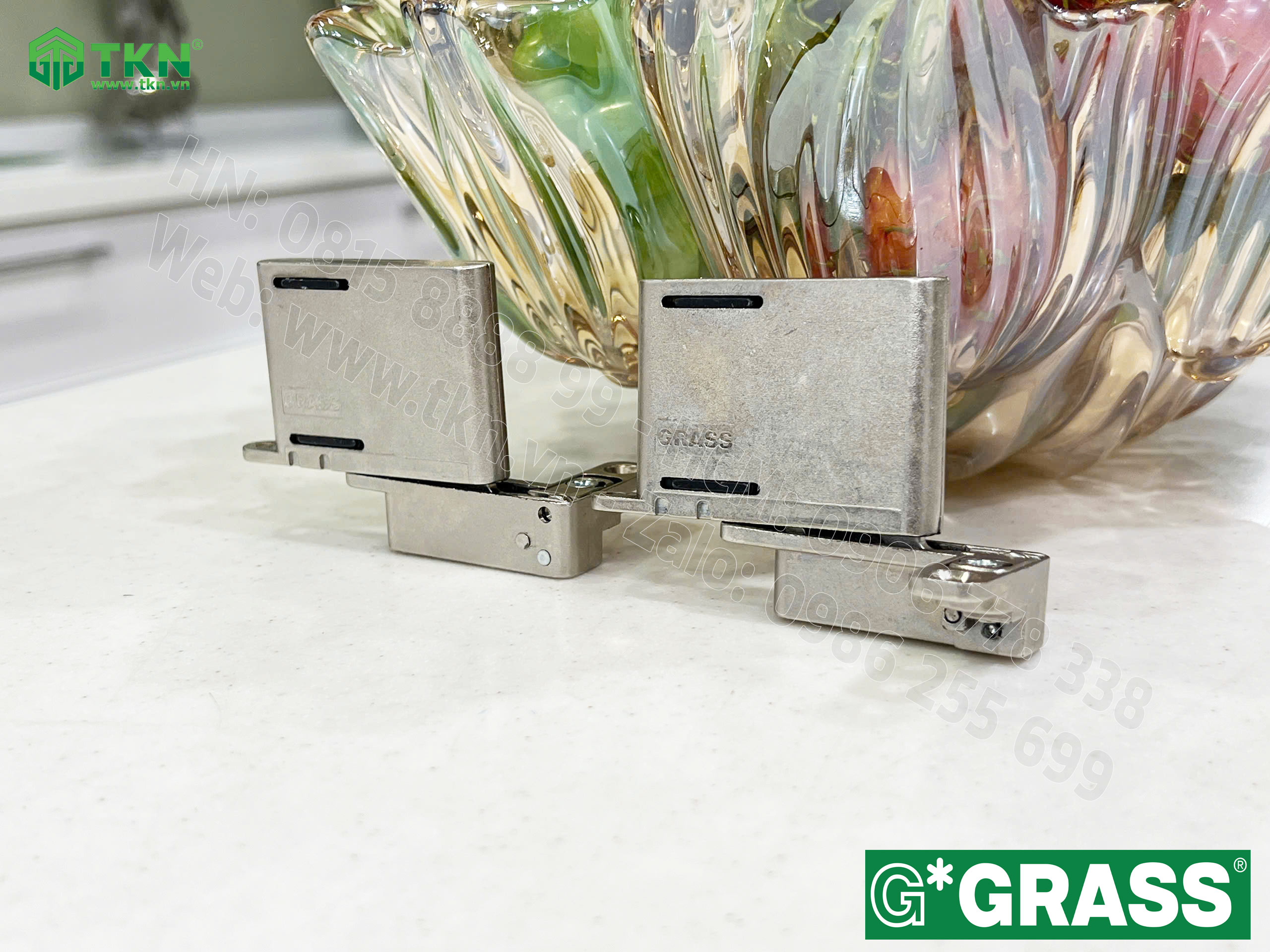 Bản lề Grass Tiomos có giảm chấn, mở 105 độ TM100FH 14
