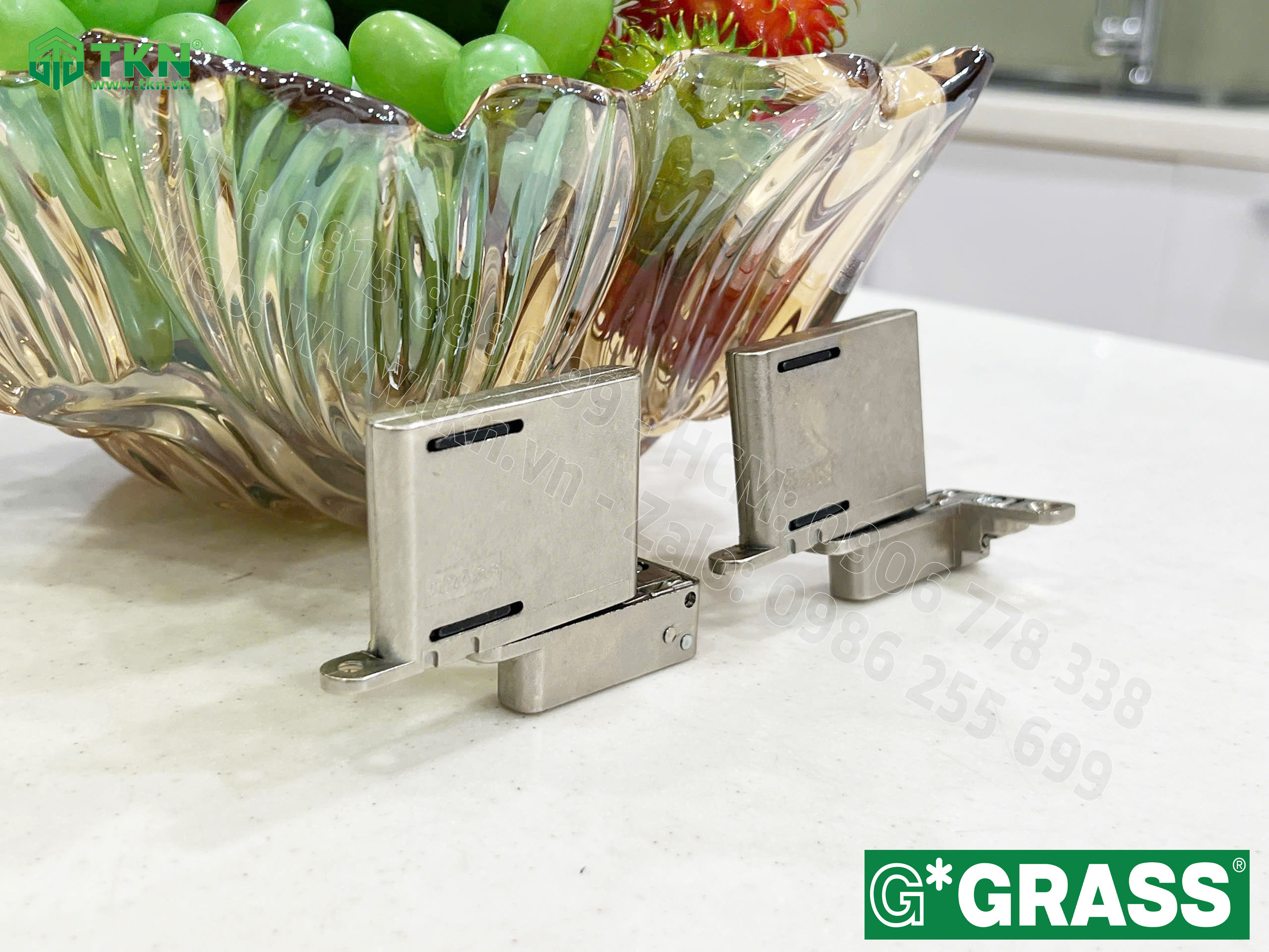 Bản lề Grass Tiomos có giảm chấn, mở 105 độ TM100FH 13
