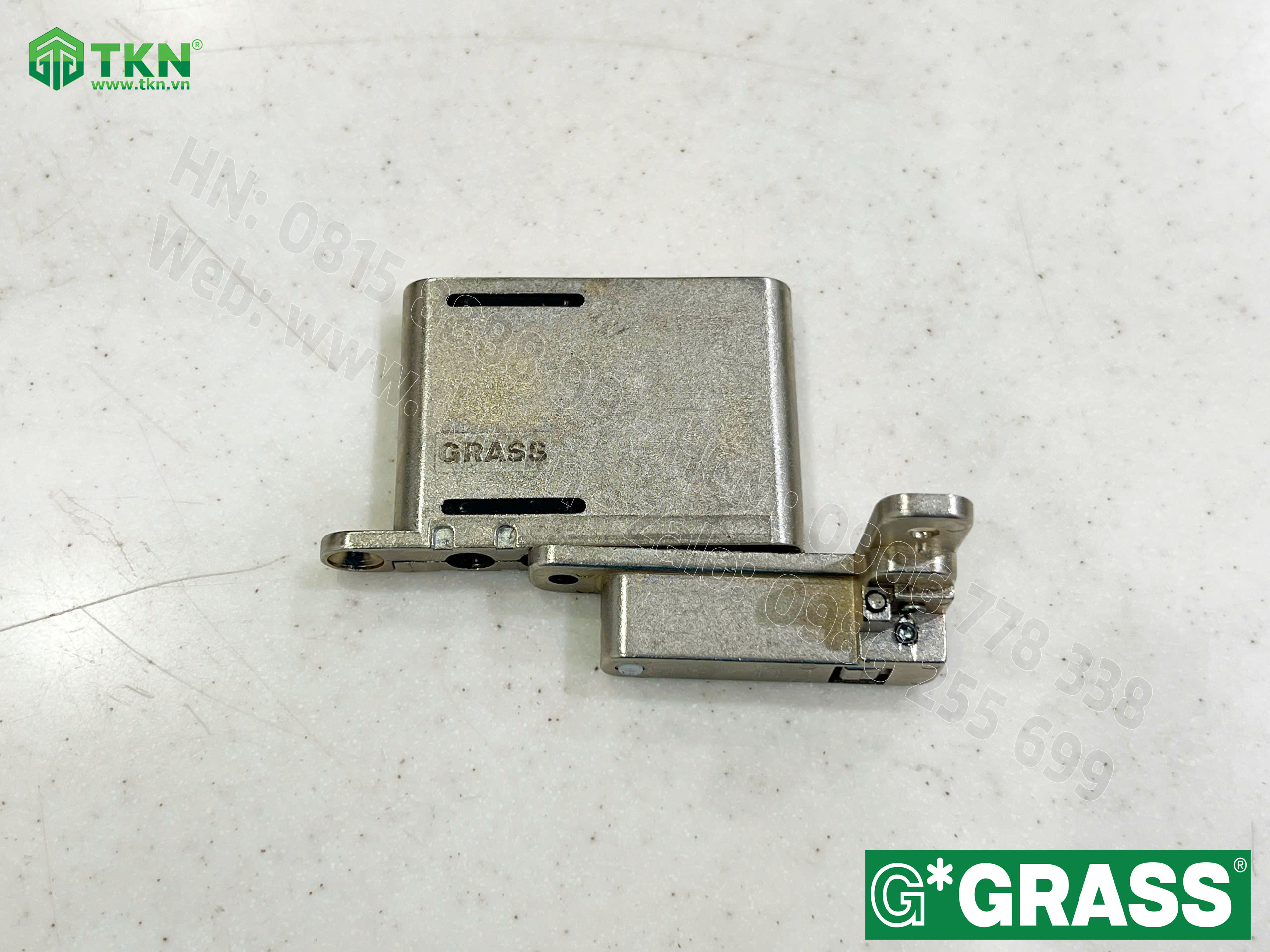 Bản lề Grass Tiomos có giảm chấn, mở 105 độ TM100FH 9