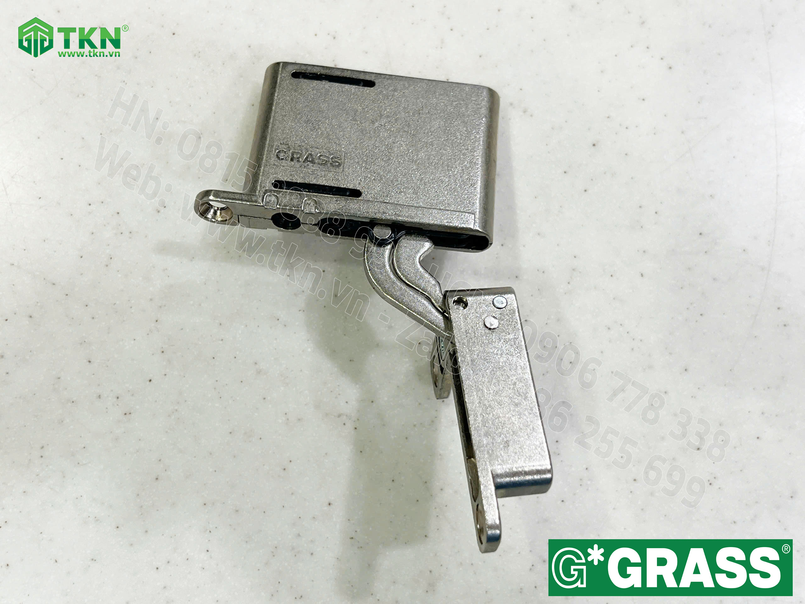 Bản lề Grass Tiomos có giảm chấn, mở 105 độ TM100FH 8