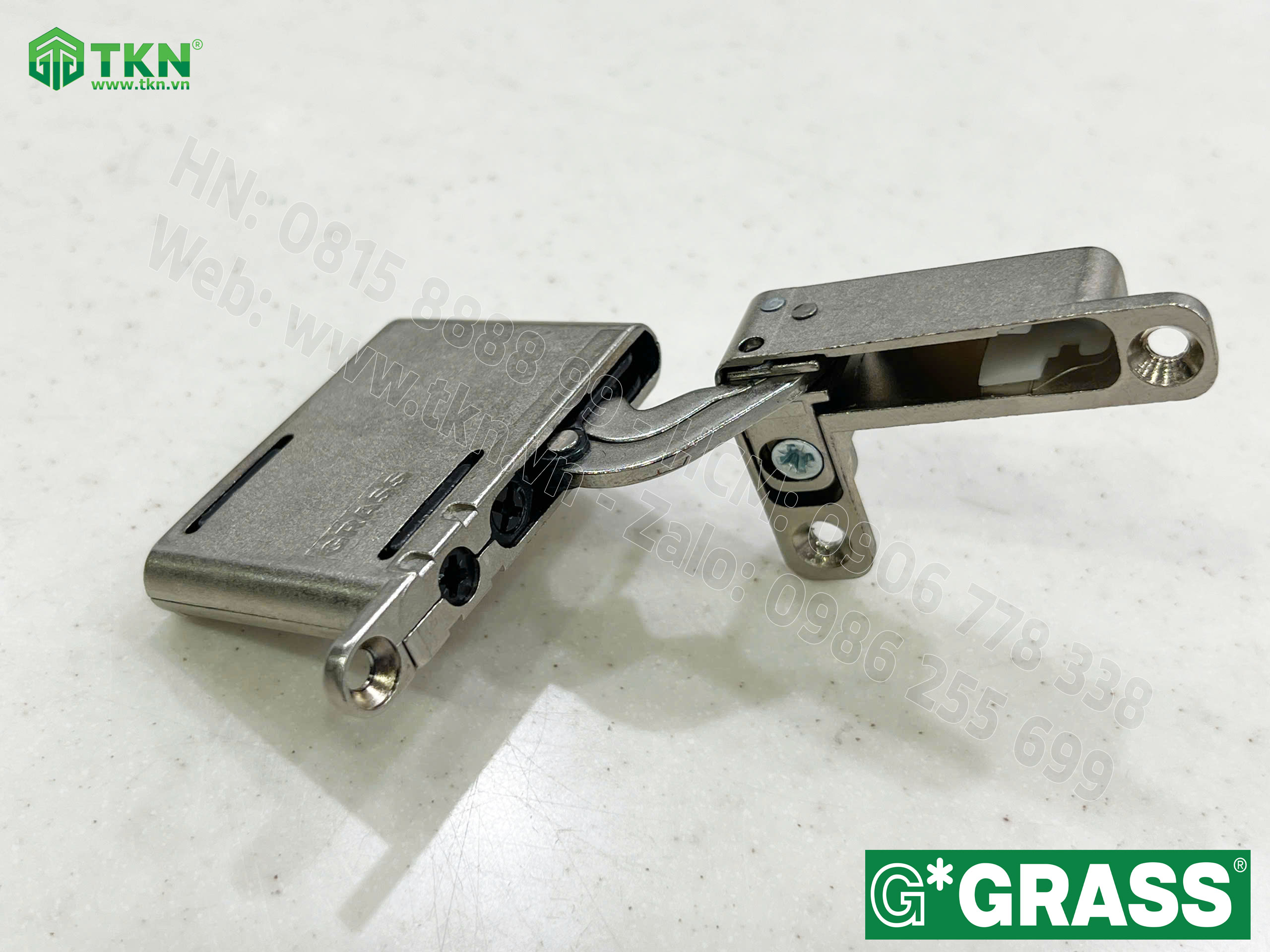 Bản lề Grass Tiomos có giảm chấn, mở 105 độ TM100FH 7
