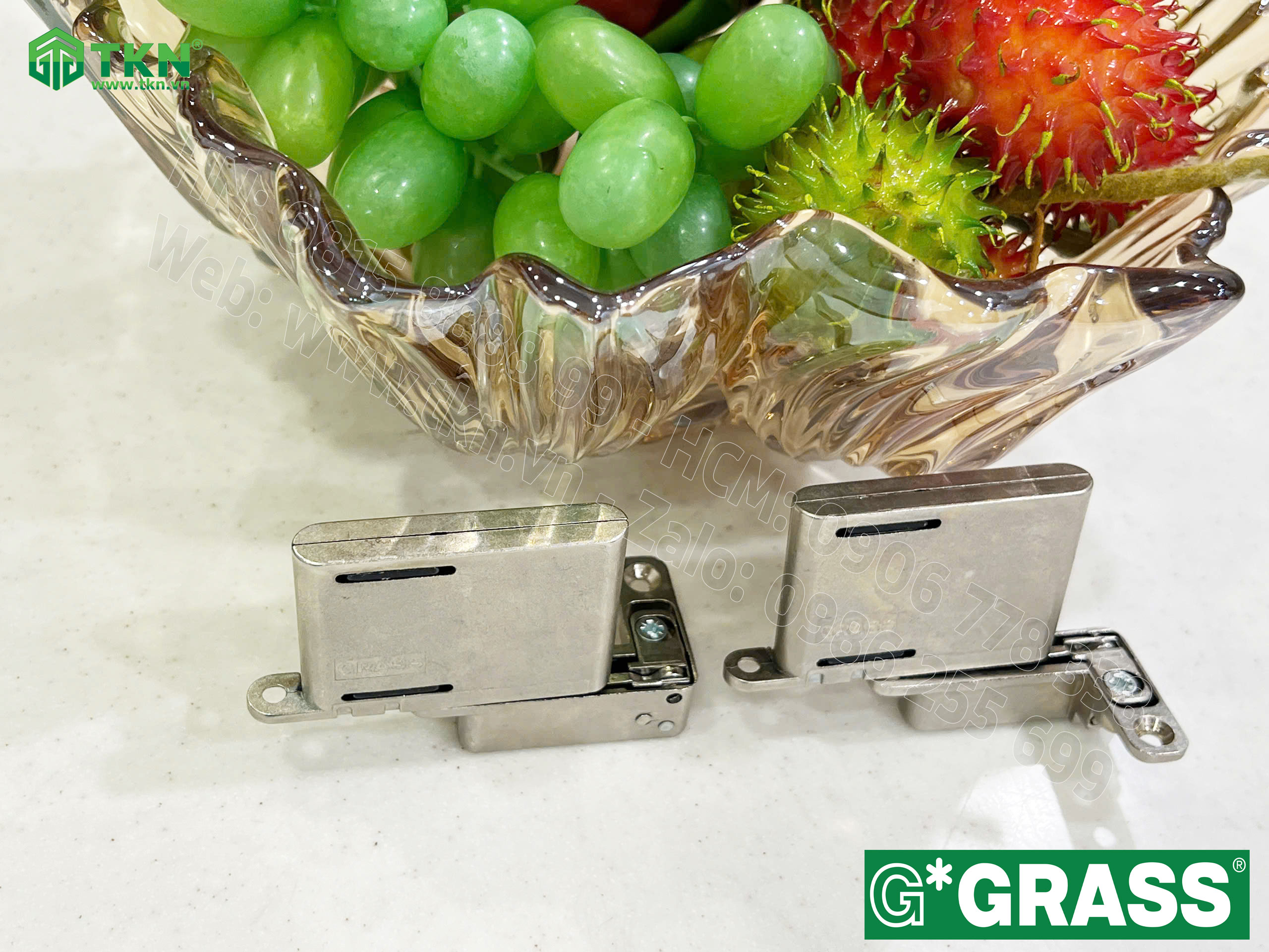 Bản lề Grass Tiomos có giảm chấn, mở 105 độ TM100FH 15