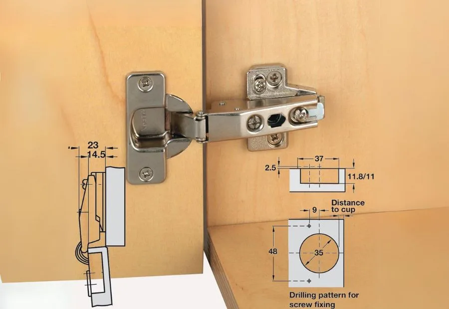 bản lề tủ bếp