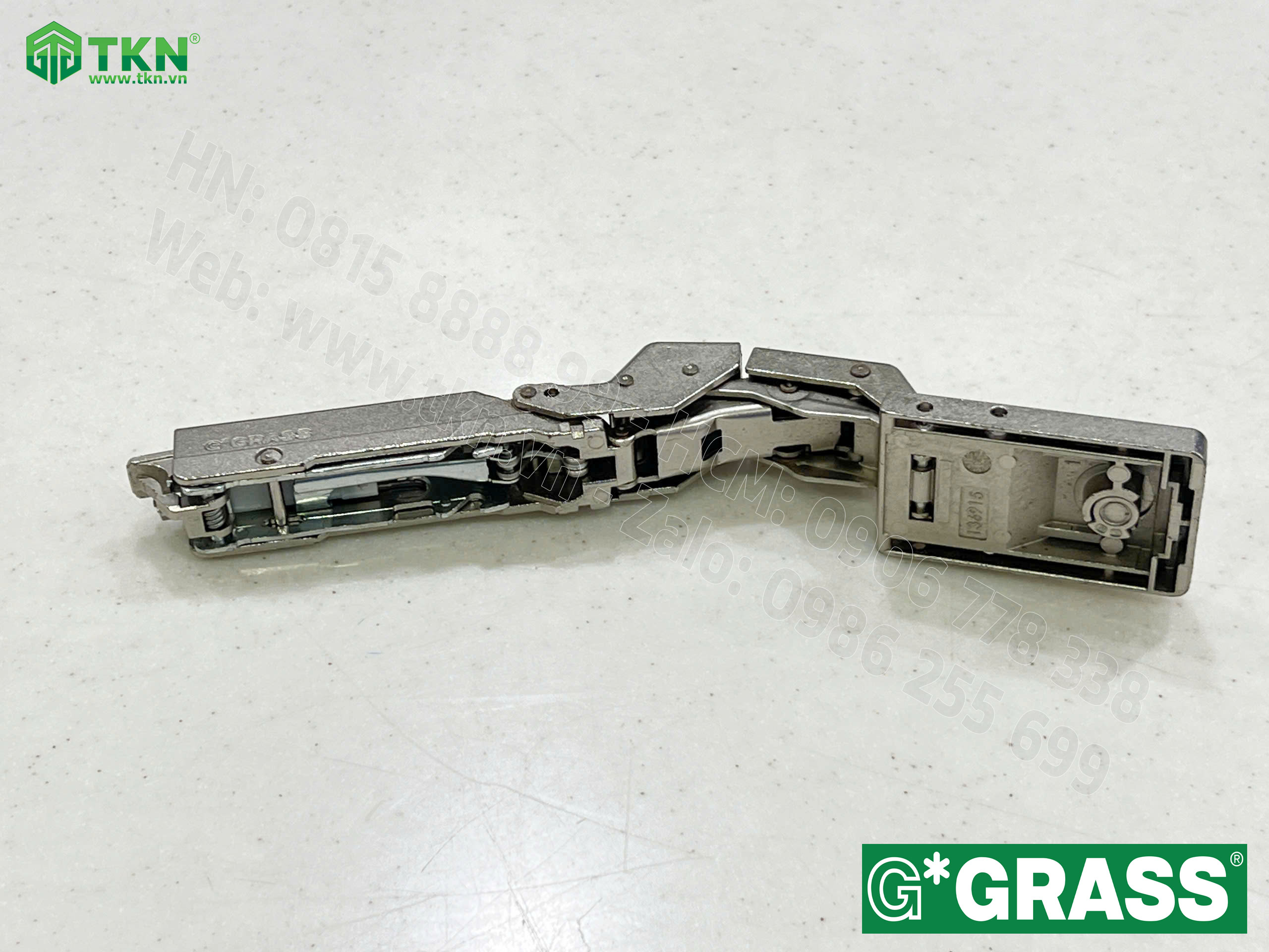Bản lề Grass Tiomos giảm chấn, mở 125 độ TM125GM 28