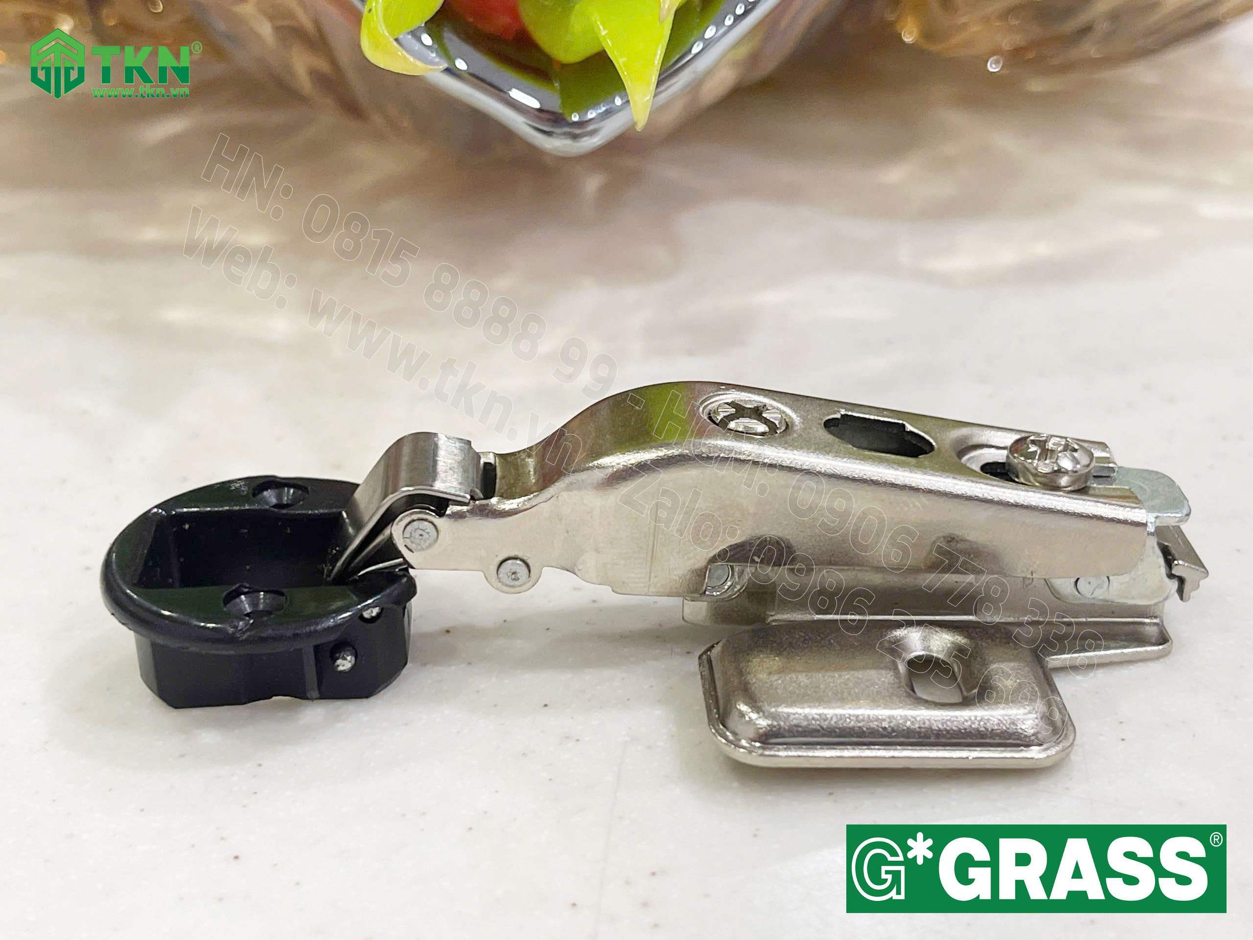 Bản lề bật thẳng Grass Nexis mở 95 độ CS17GL.0015 5