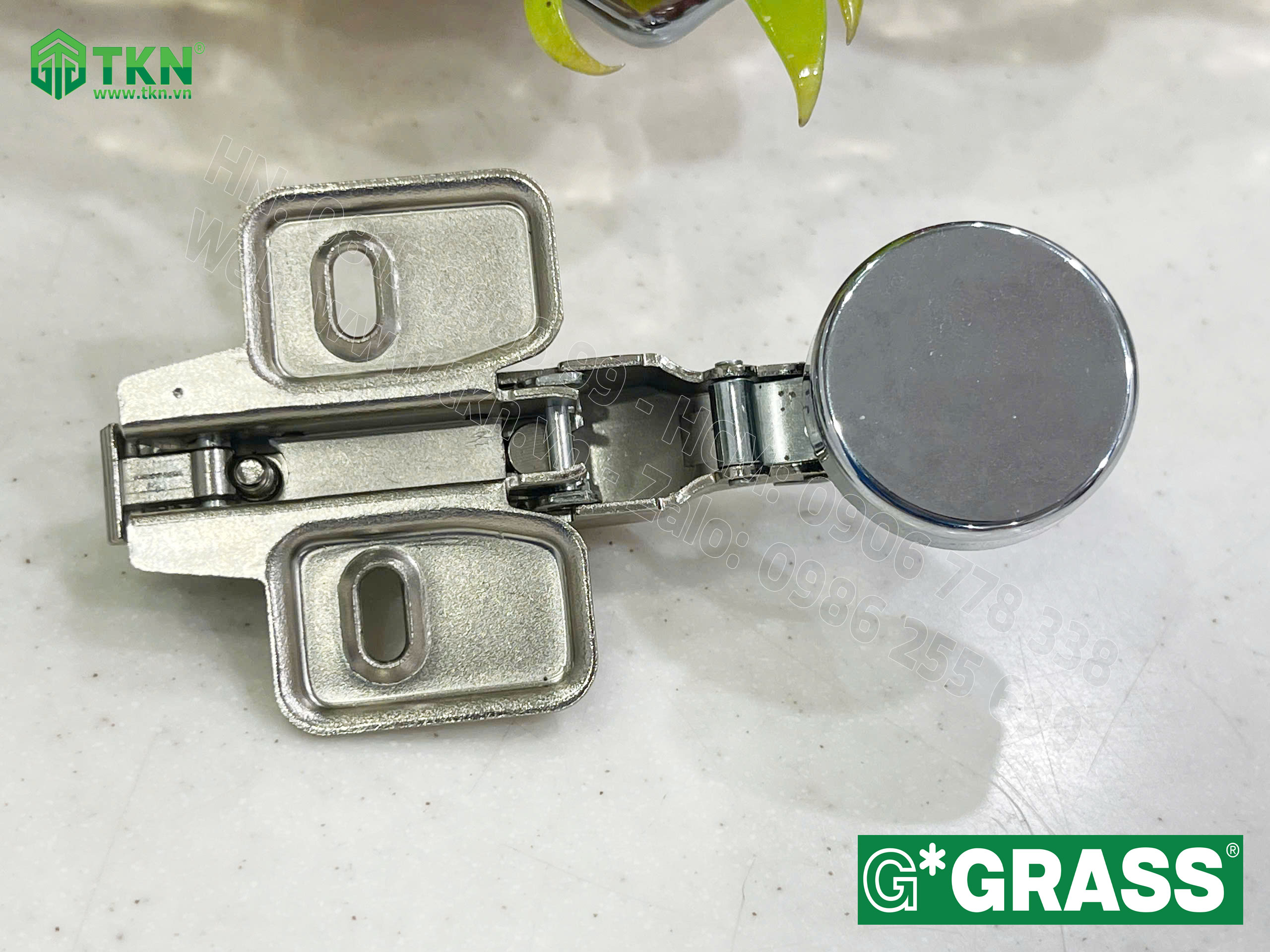 Bản lề bật thẳng Grass Nexis mở 95 độ CS17GL.0015 12