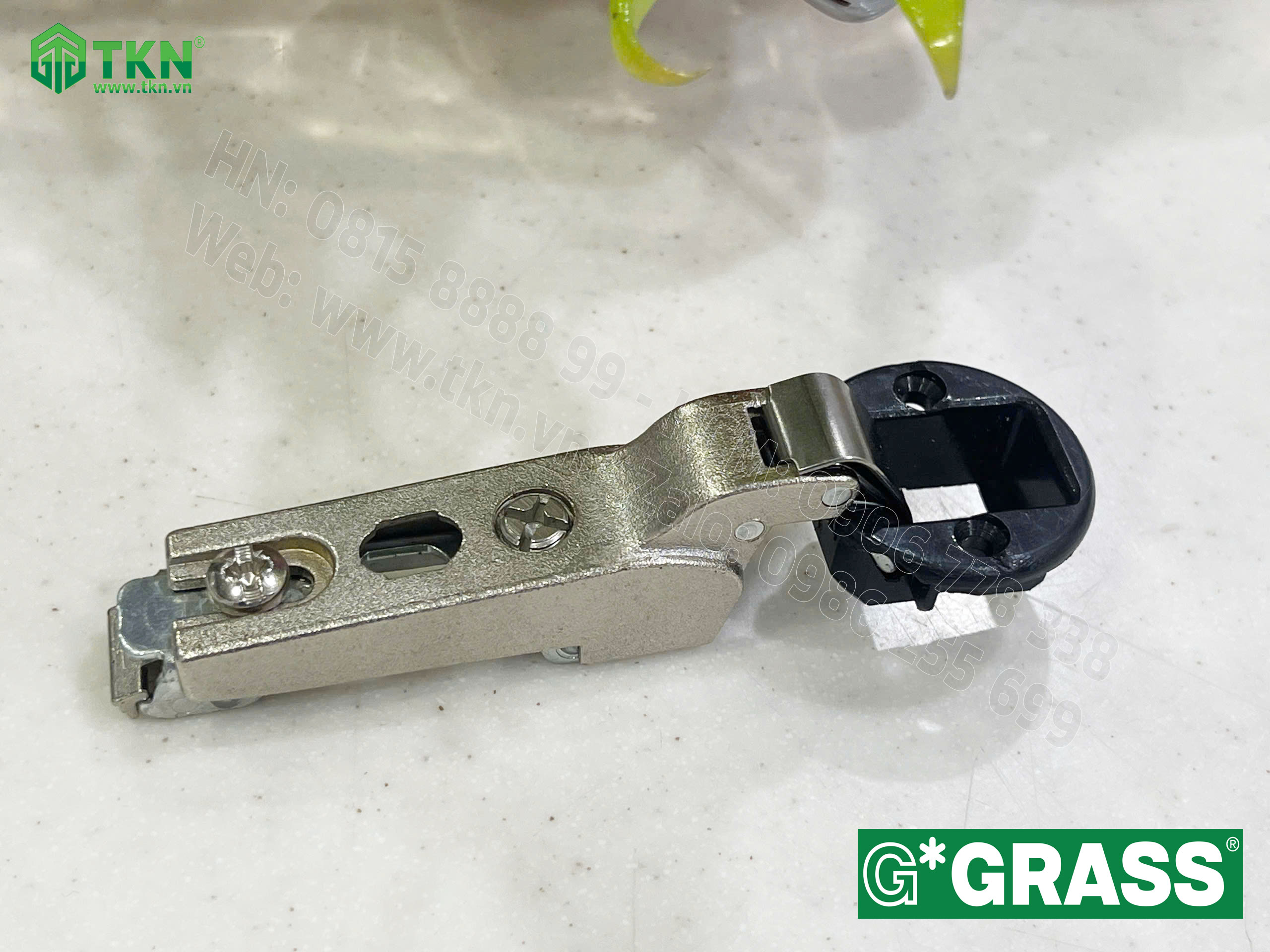 Bản lề Grass Nexis cong vừa, góc mở 95 độ CS17GL.0815 19