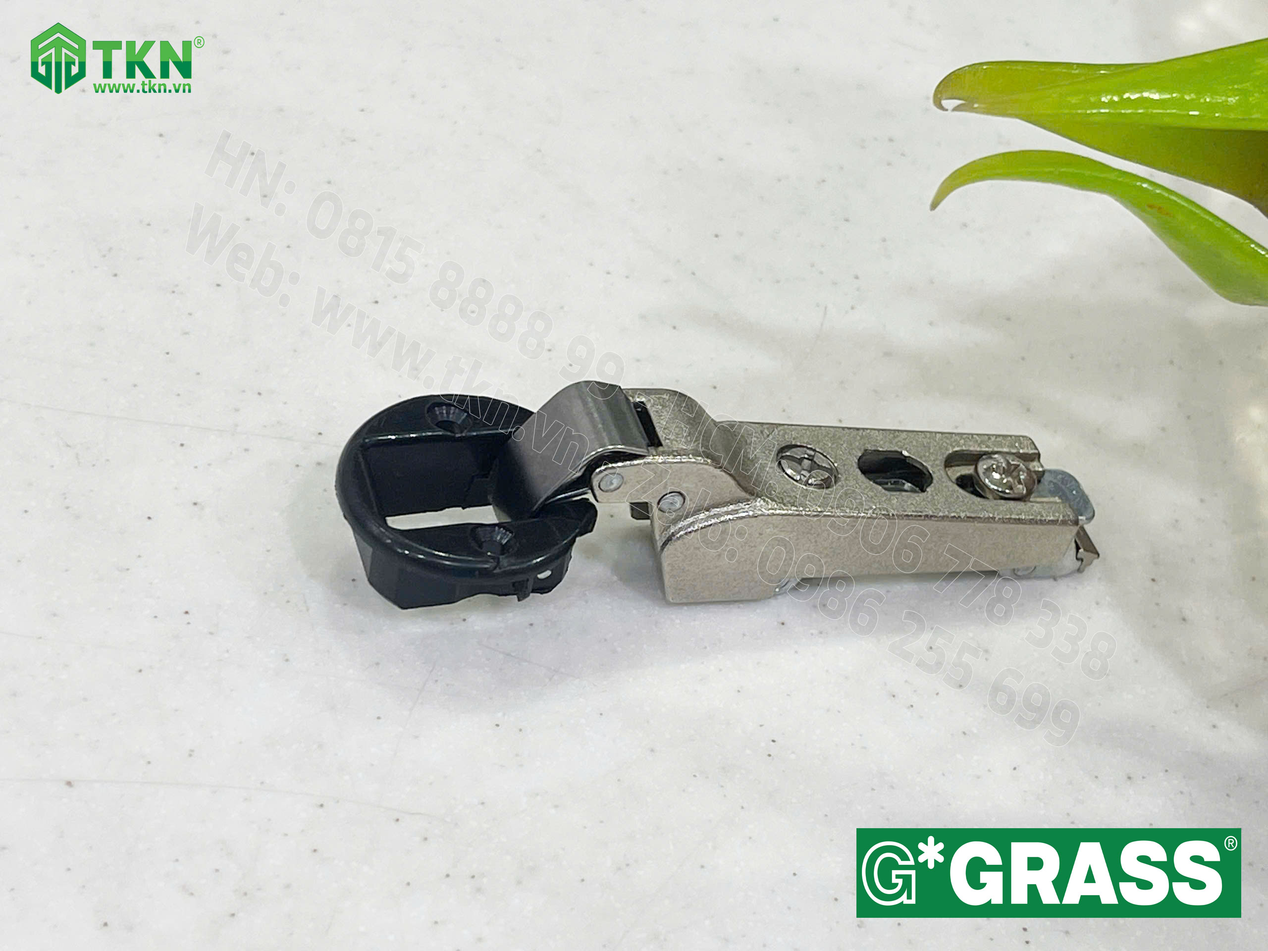Bản lề Grass Nexis cong vừa, góc mở 95 độ CS17GL.0815 18