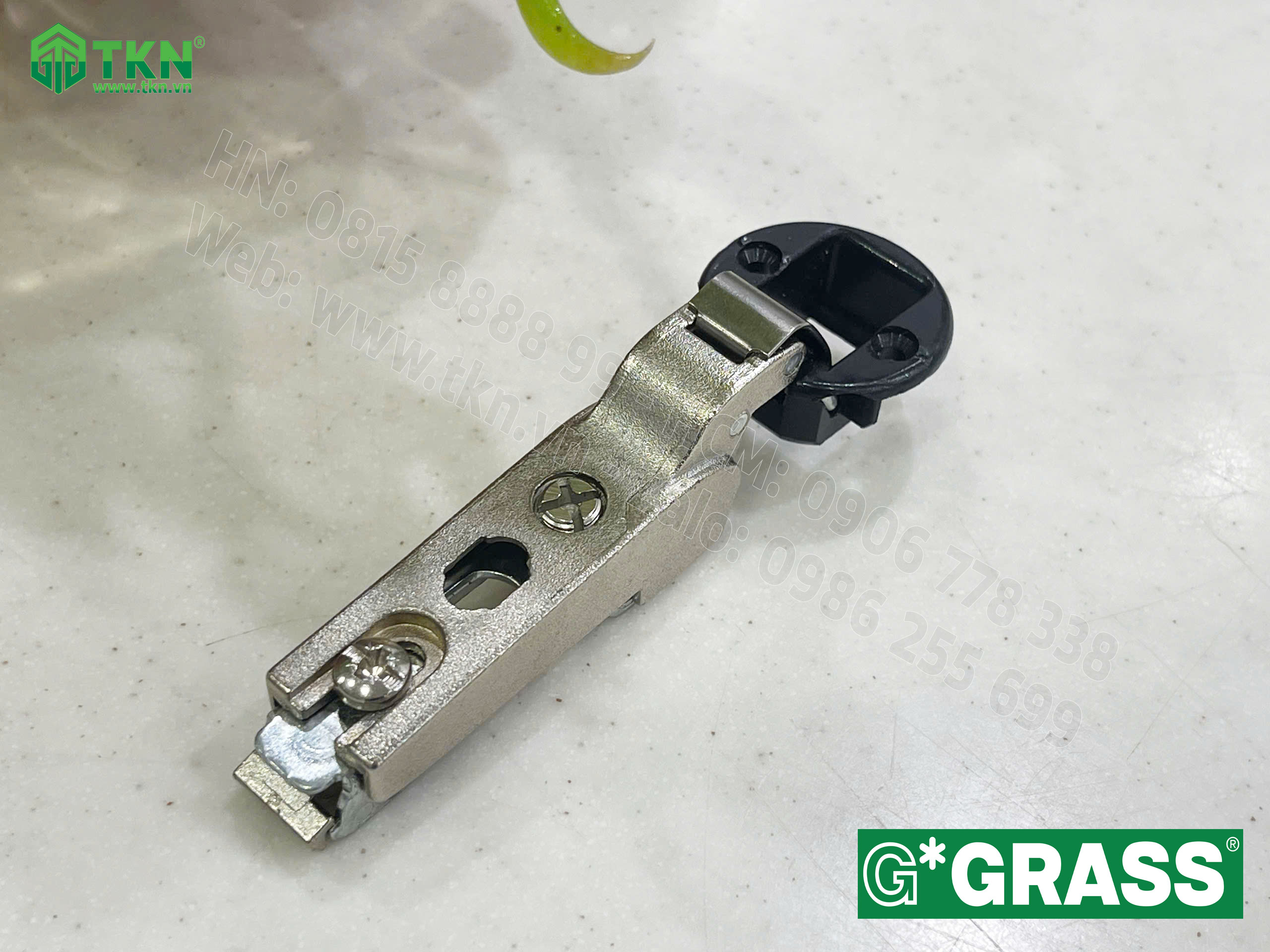 Bản lề Grass Nexis cong vừa, góc mở 95 độ CS17GL.0815 17
