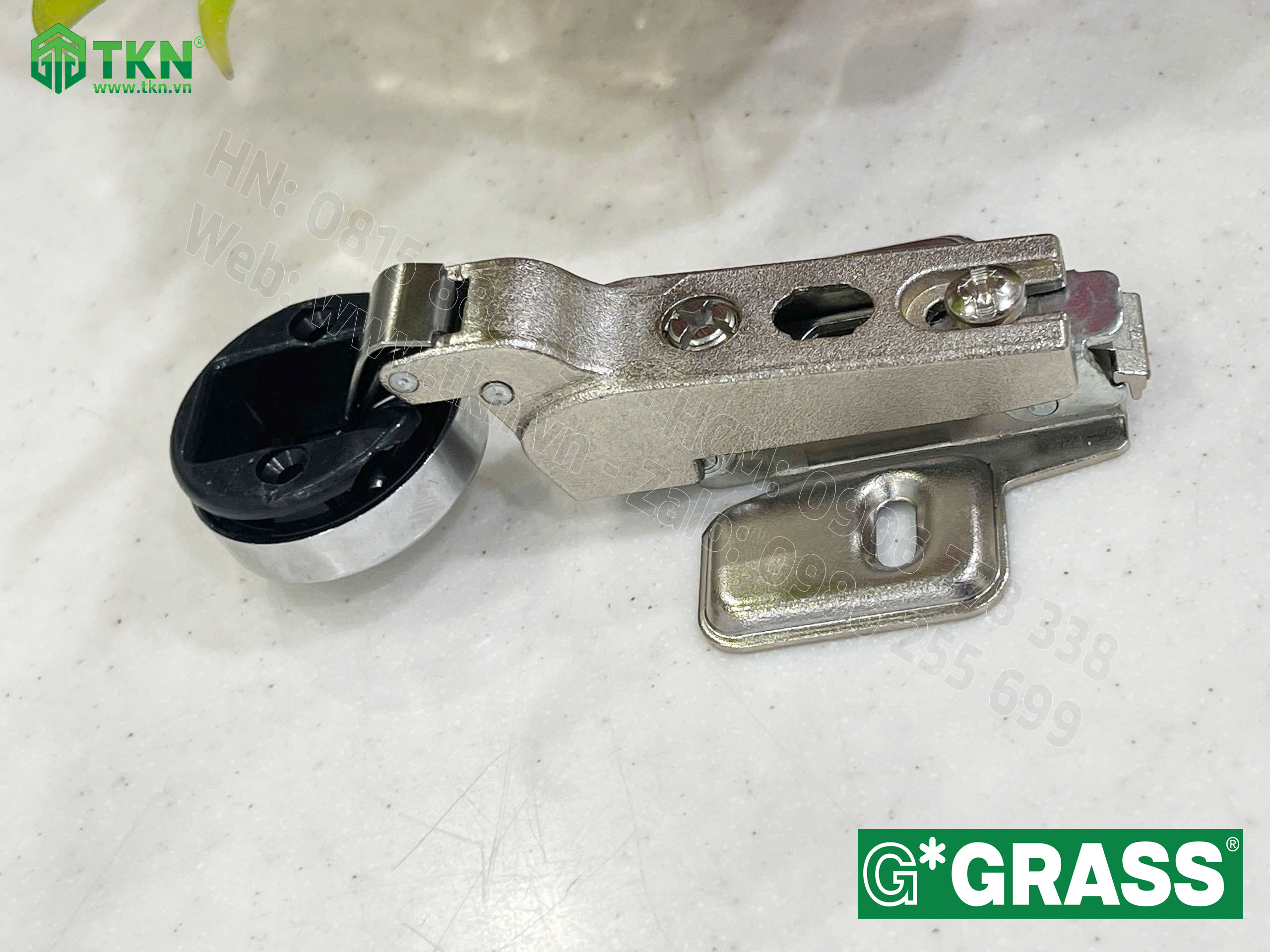 Bản lề Grass Nexis cong vừa, góc mở 95 độ CS17GL.0815 12