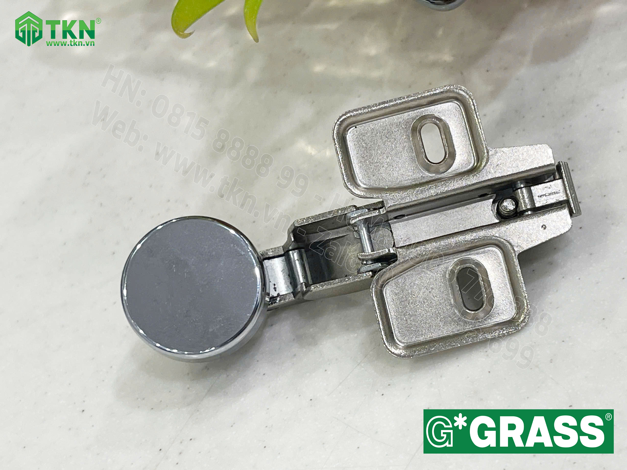 Bản lề Grass Nexis cong vừa, góc mở 95 độ CS17GL.0815 20
