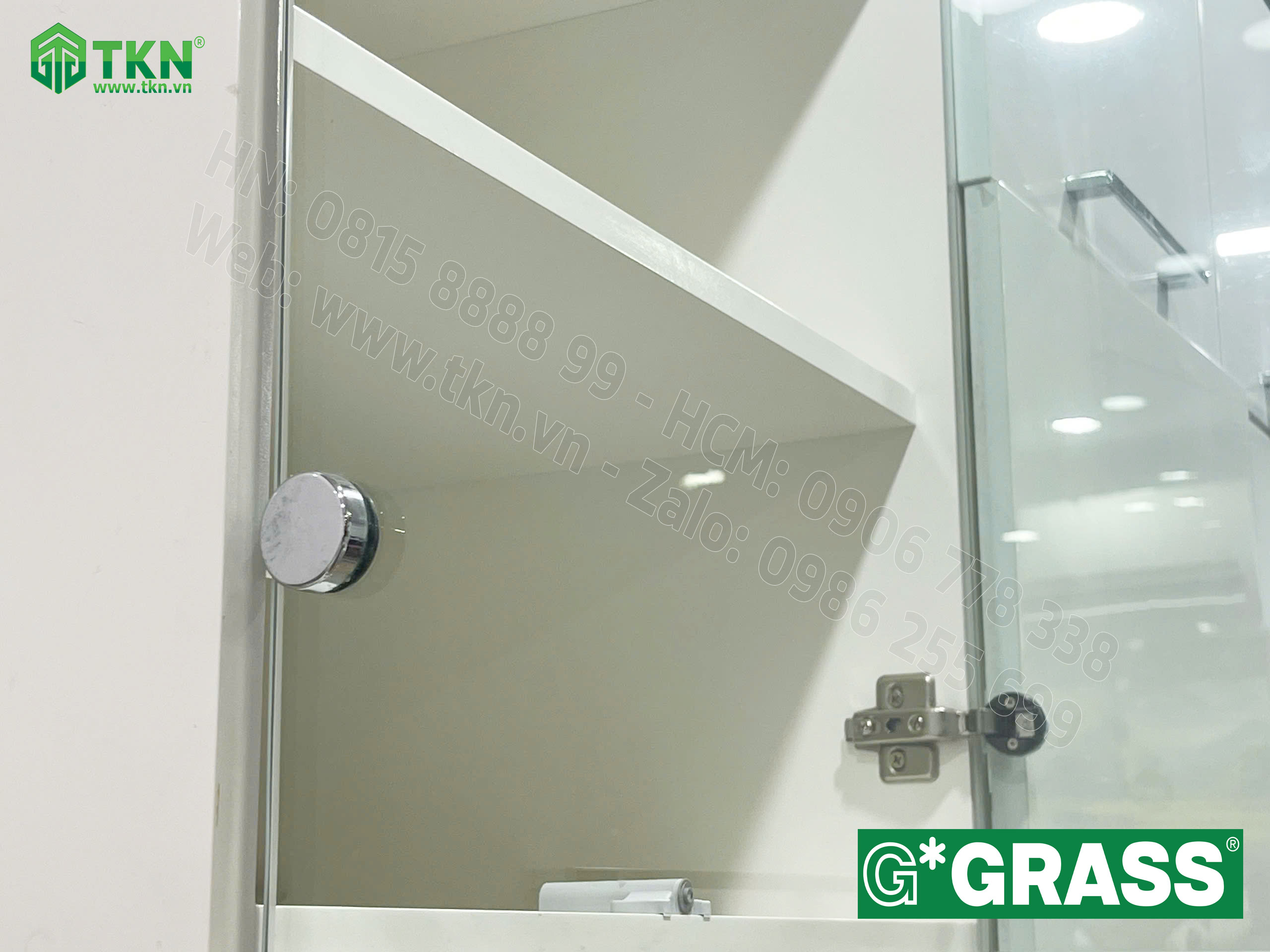 Bản lề Grass Nexis cong vừa, góc mở 95 độ CS17GL.0815 23