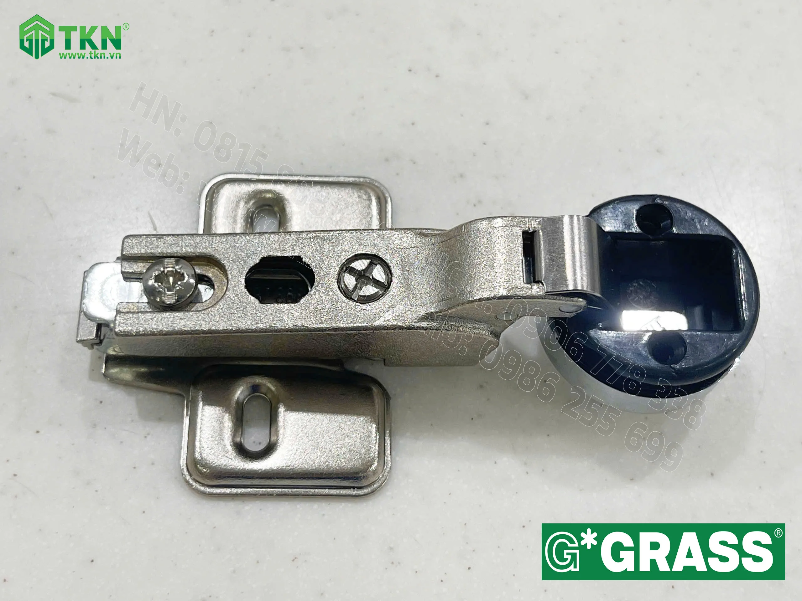 Bản lề Grass Nexis cong vừa, góc mở 95 độ CS17GL.0815 3