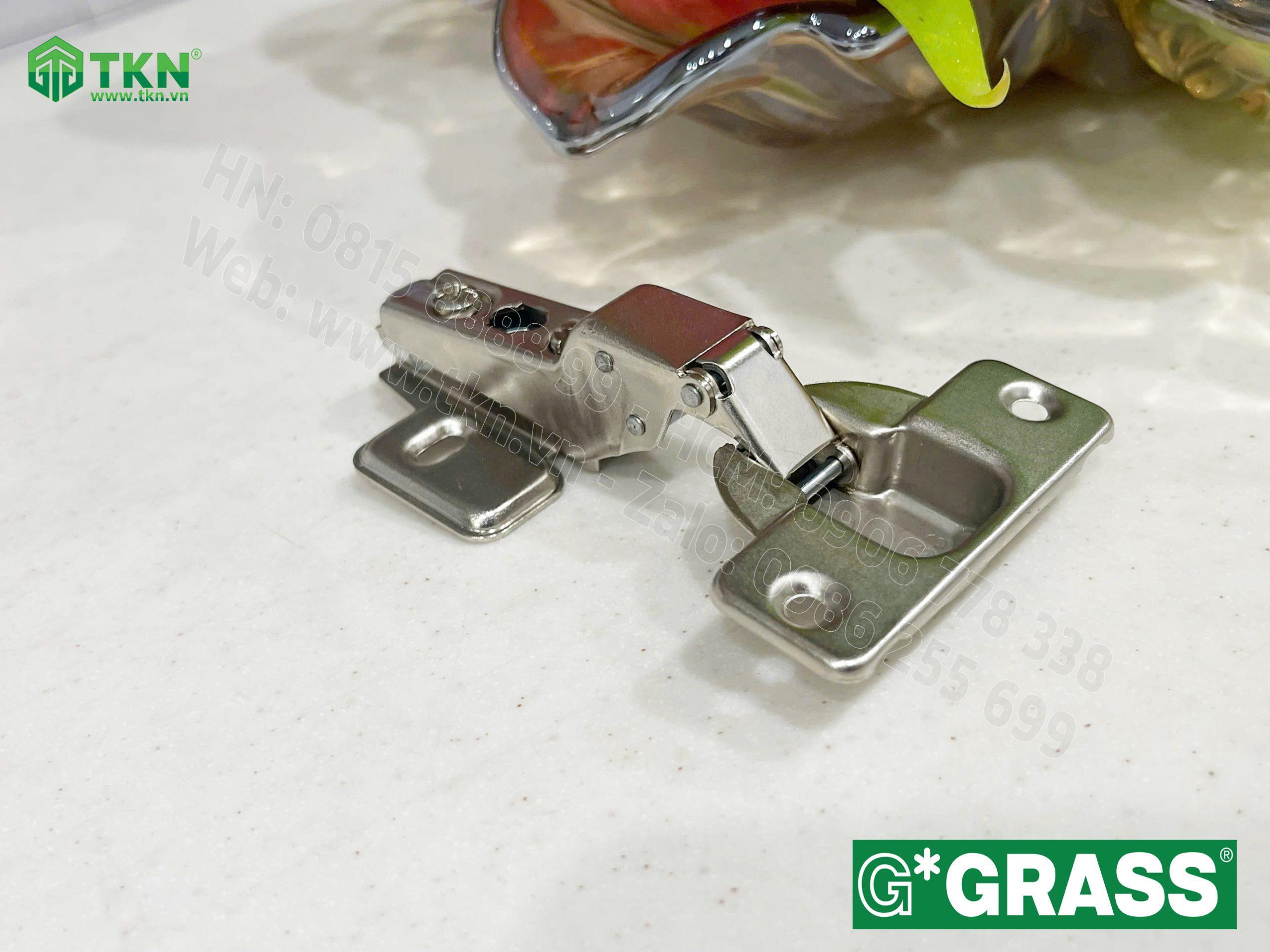 Bản lề bật Grass cong vừa lắp nhanh mở 100 độ CS04.0815 14