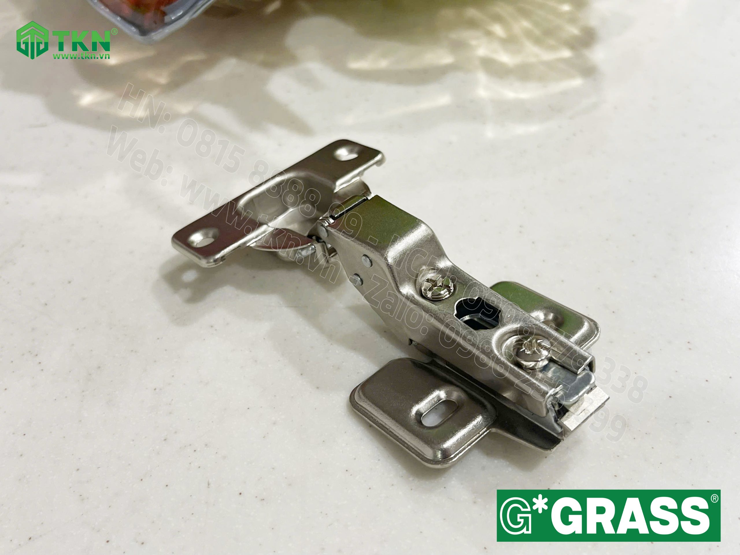 Bản lề bật Grass cong vừa lắp nhanh mở 100 độ CS04.0815 13