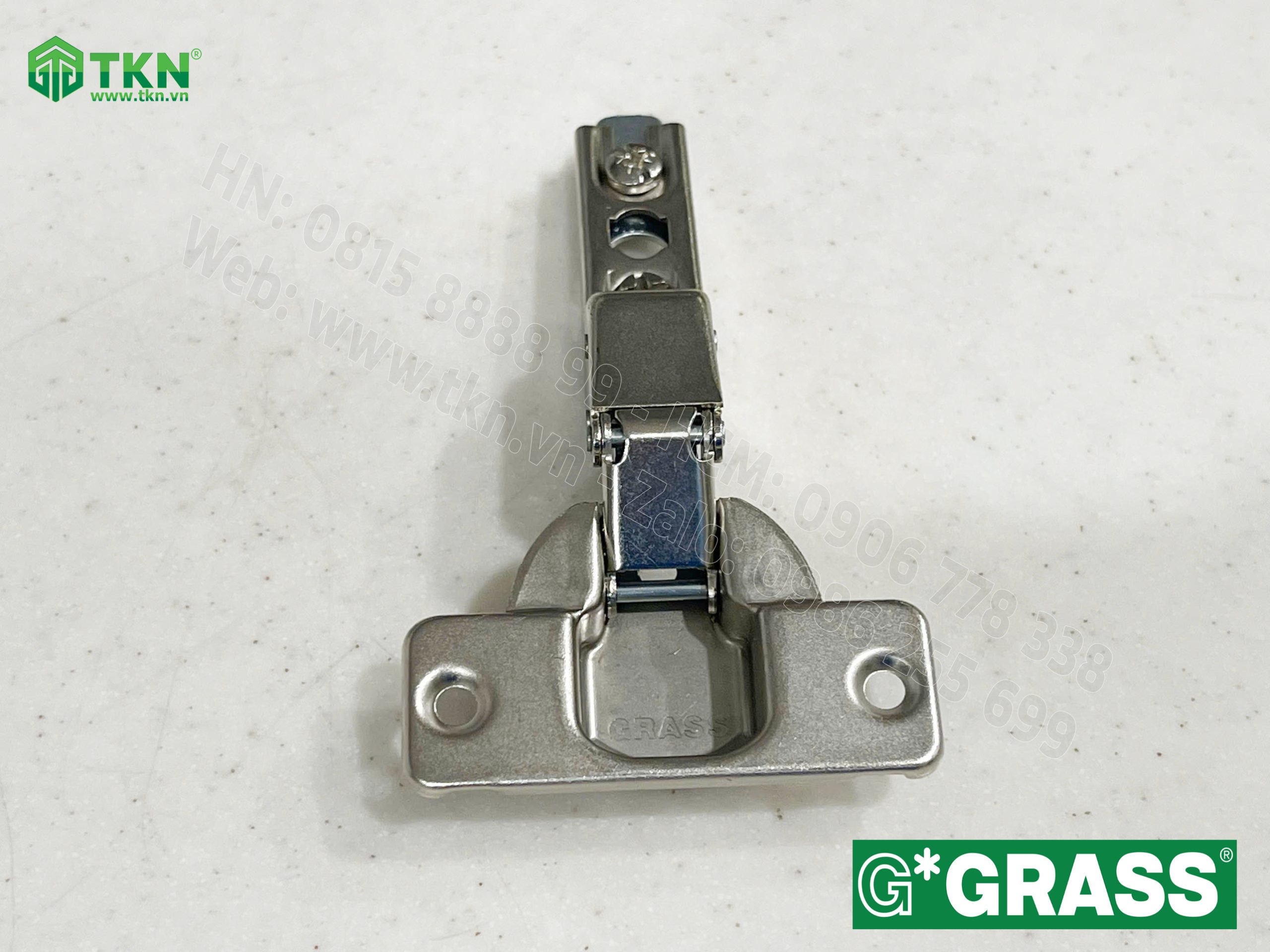 Bản lề bật Grass cong vừa lắp nhanh mở 100 độ CS04.0815 7