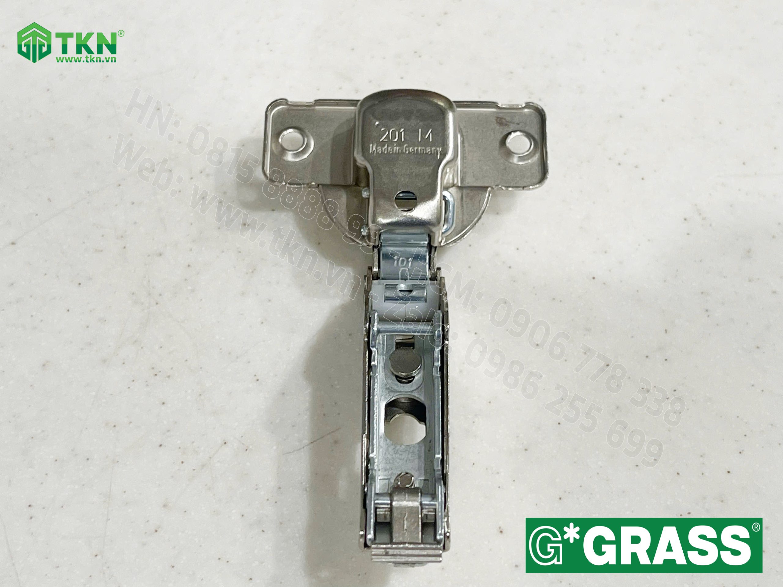 Bản lề bật Grass cong vừa lắp nhanh mở 100 độ CS04.0815 2