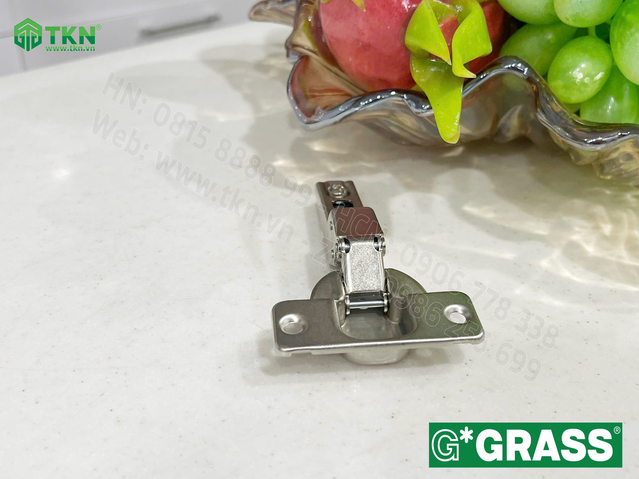 Bản lề bật Grass cong vừa lắp nhanh mở 100 độ CS04.0815 9
