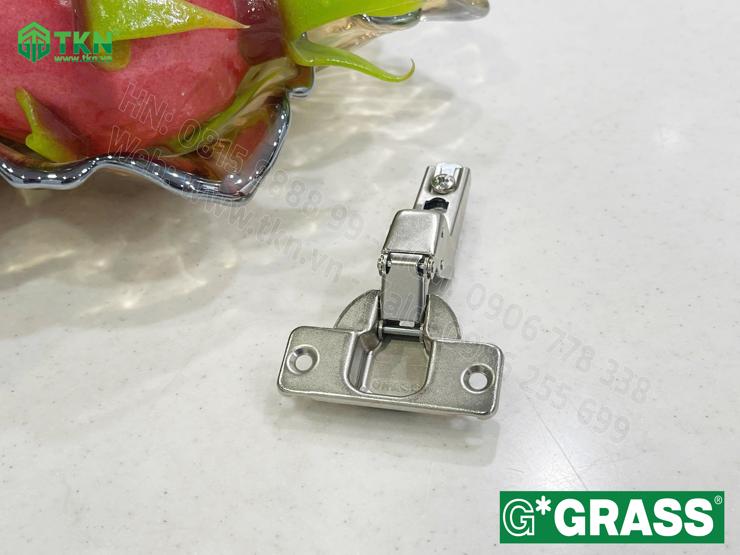 Bản lề bật Grass cong nhiều lắp nhanh mở 100 độ CS04.1515 8