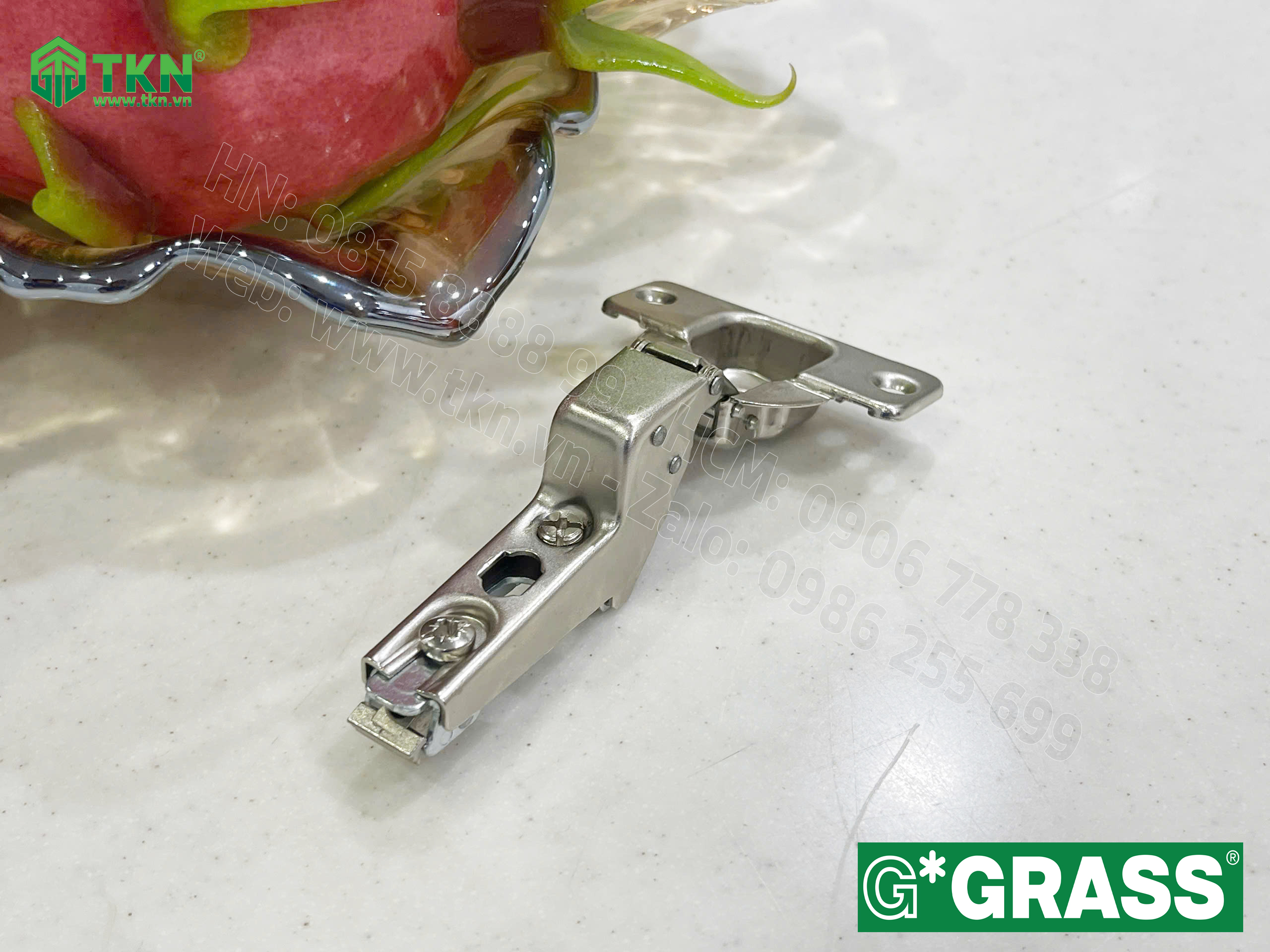 Bản lề bật Grass cong nhiều lắp nhanh mở 100 độ CS04.1515 16