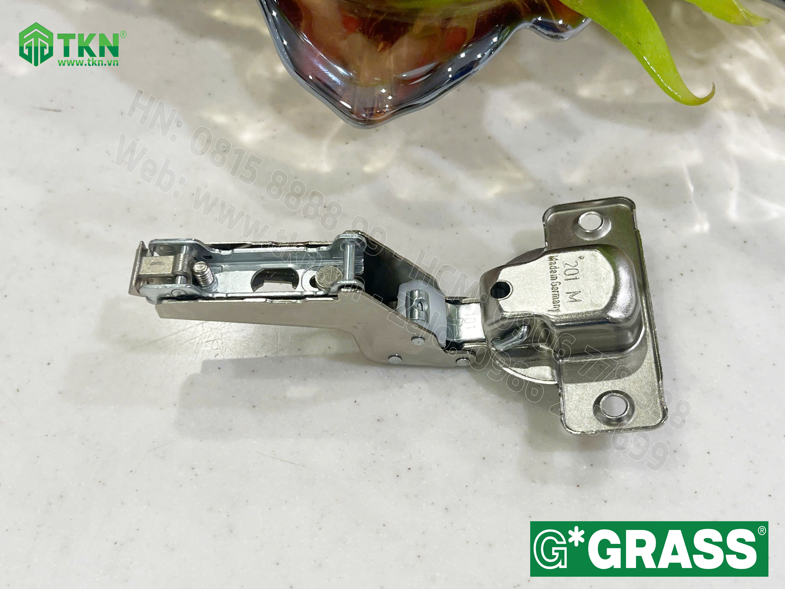 Bản lề bật Grass cong nhiều lắp nhanh mở 100 độ CS04.1515 12