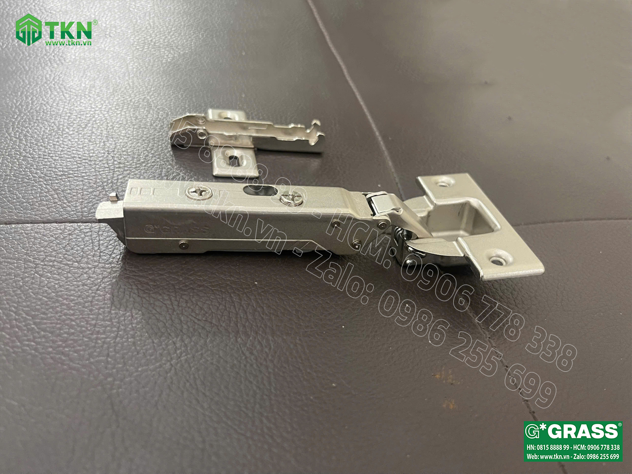 Bản lề giảm chấn Grass Timos thẳng mở 110 độ TM11.0015S 12