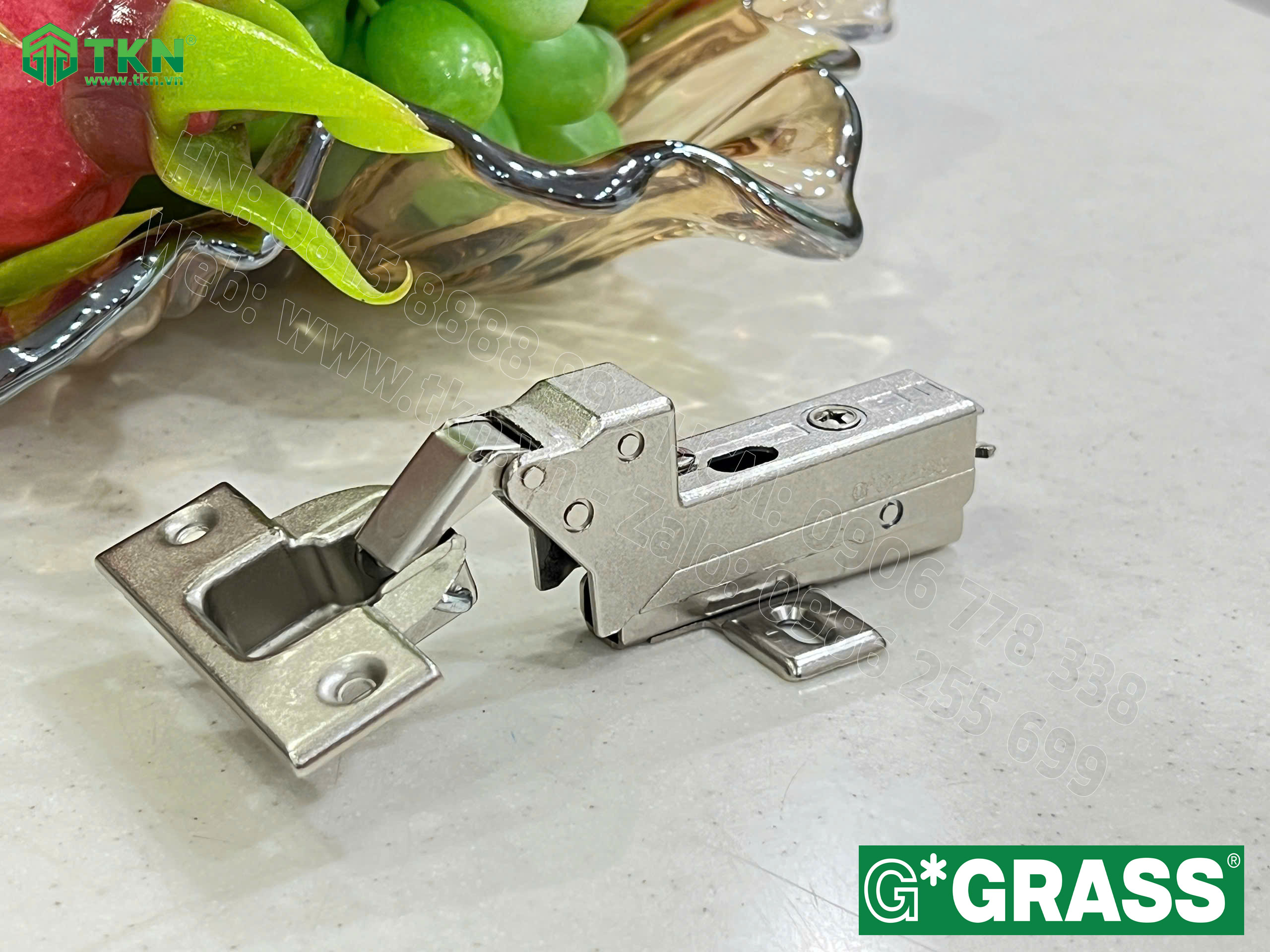 Bản lề Grass Tiomos cong nhiều, góc mở 110 độ TM11.1515S 16