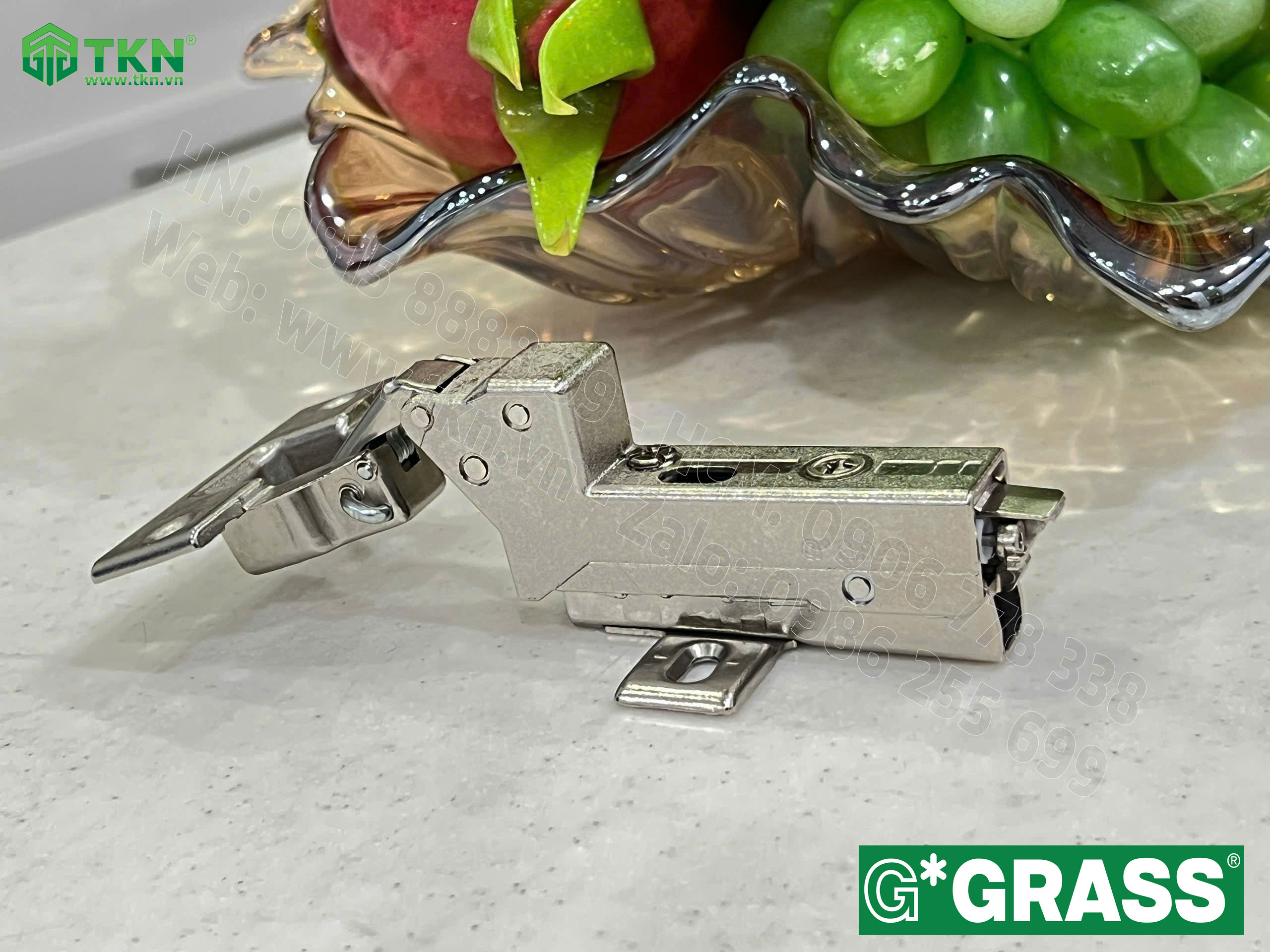 Bản lề Grass Tiomos cong nhiều, góc mở 110 độ TM11.1515S 14