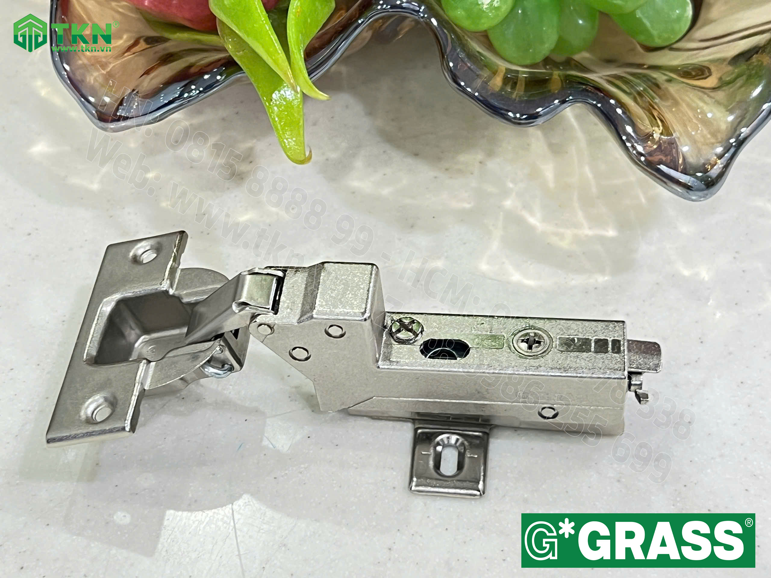 Bản lề Grass Tiomos cong nhiều, góc mở 110 độ TM11.1515S 13
