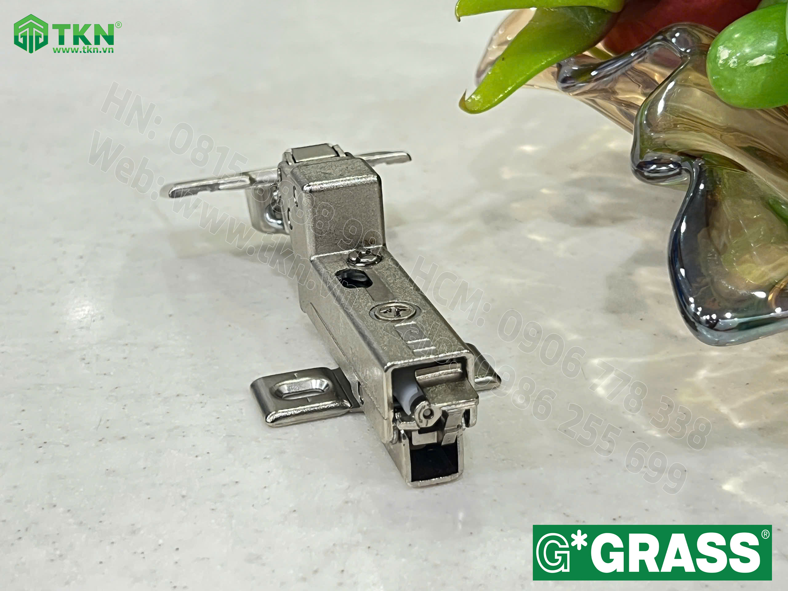 Bản lề Grass Tiomos cong nhiều, góc mở 110 độ TM11.1515S 12