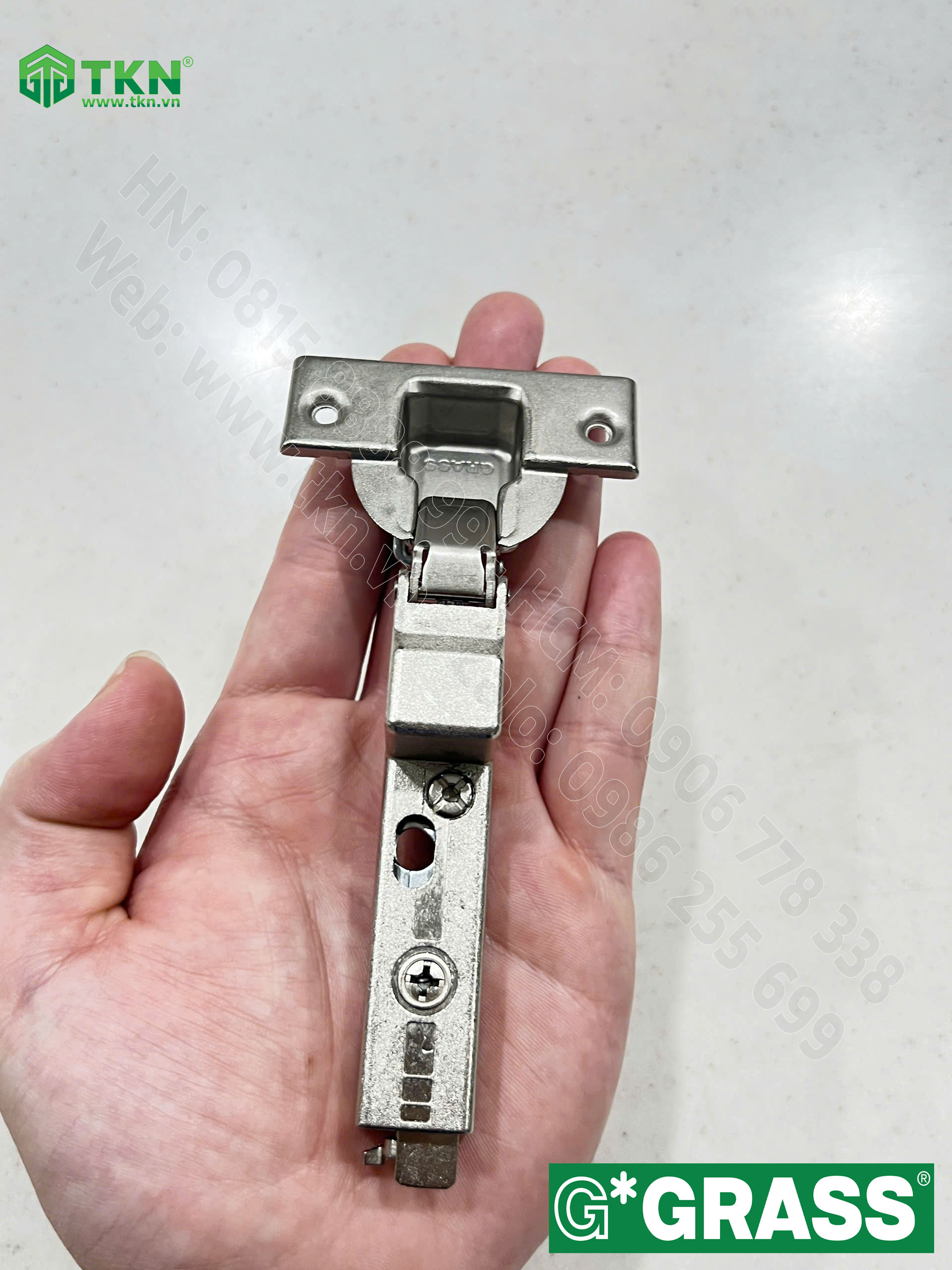 Bản lề Grass Tiomos cong nhiều, góc mở 110 độ TM11.1515S 18
