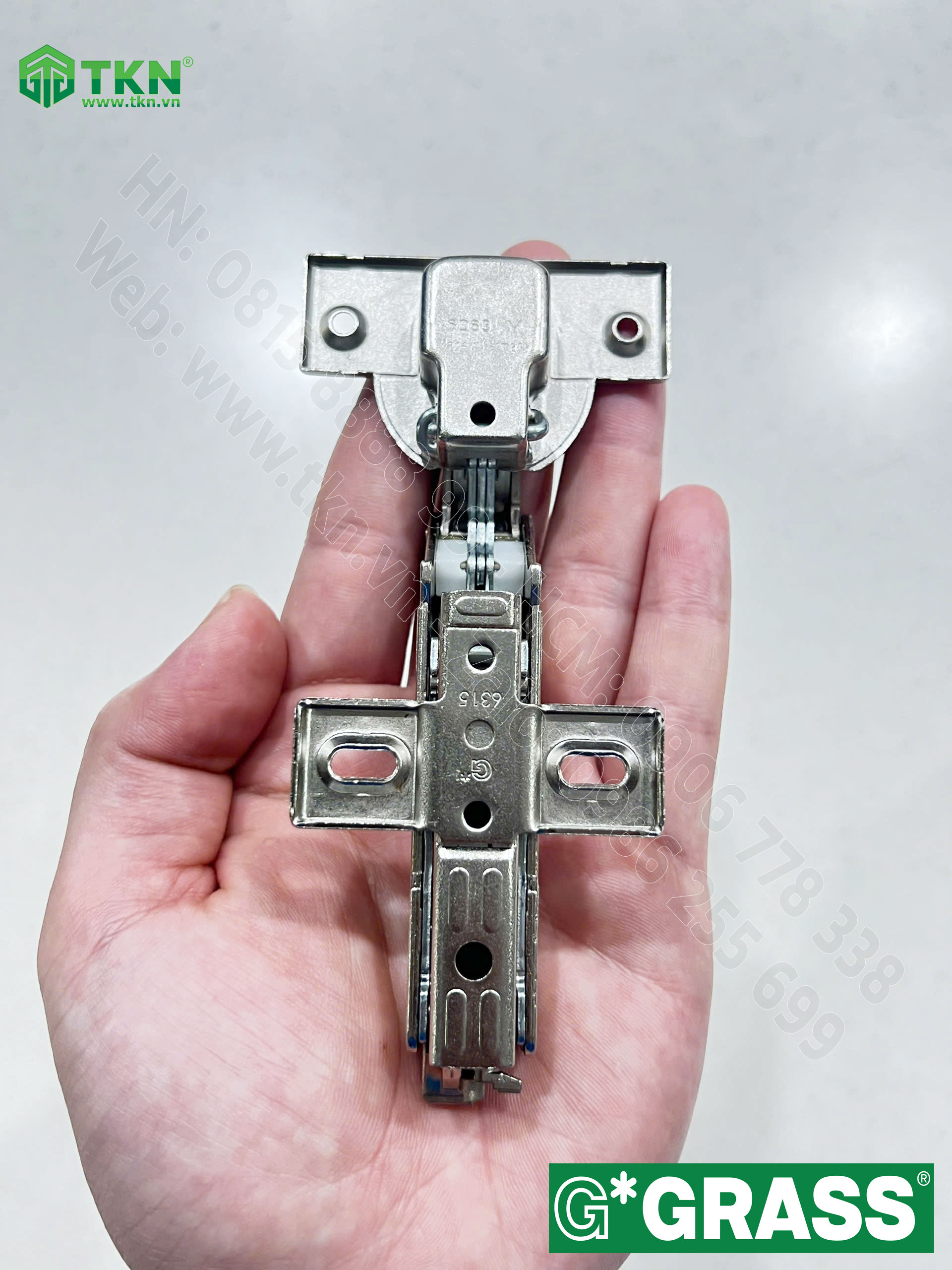 Bản lề Grass Tiomos cong nhiều, góc mở 110 độ TM11.1515S 19