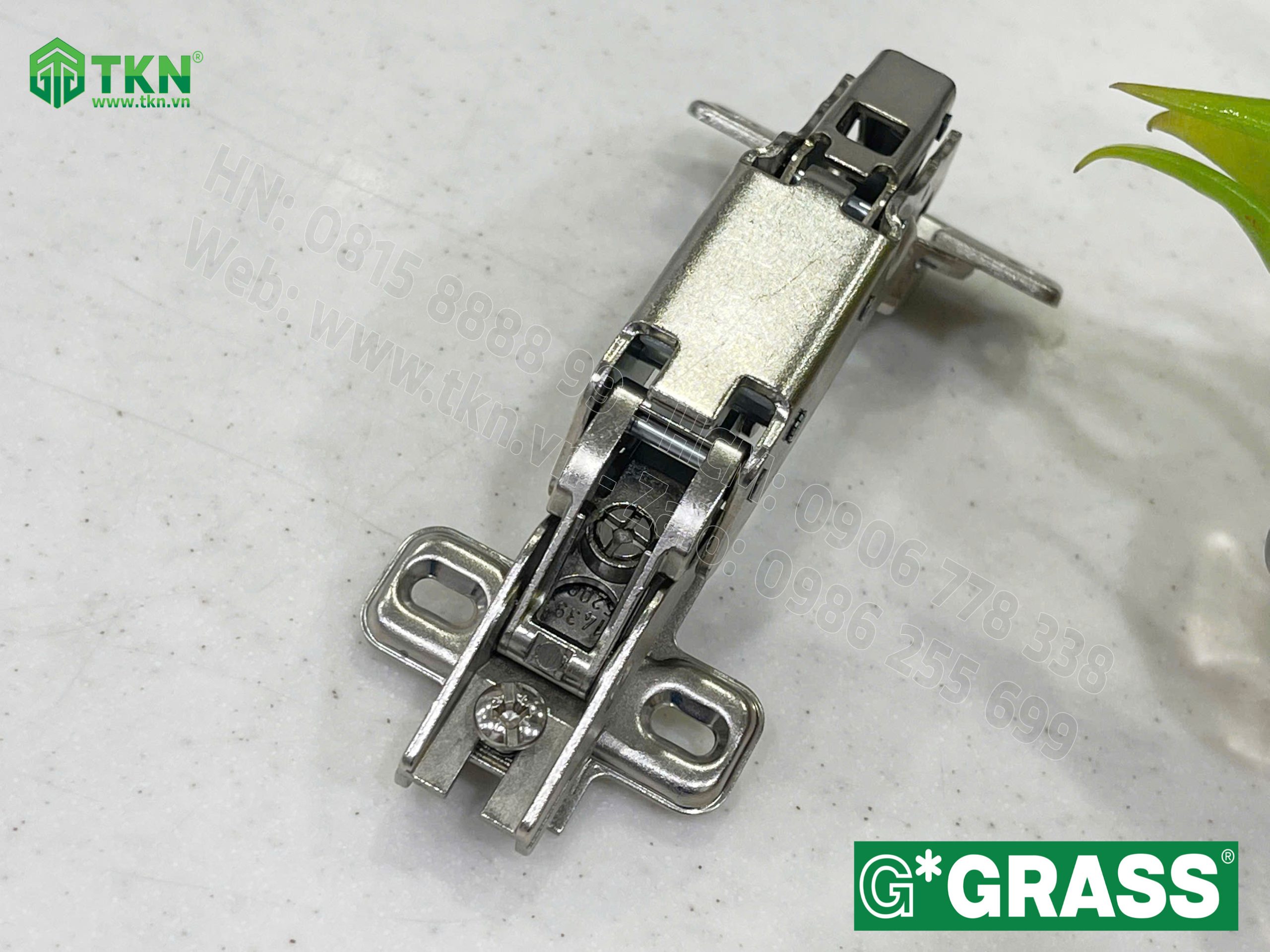 Bản lề bật thẳng Grass thép cao cấp mở 170 độ SSP65.0015 15