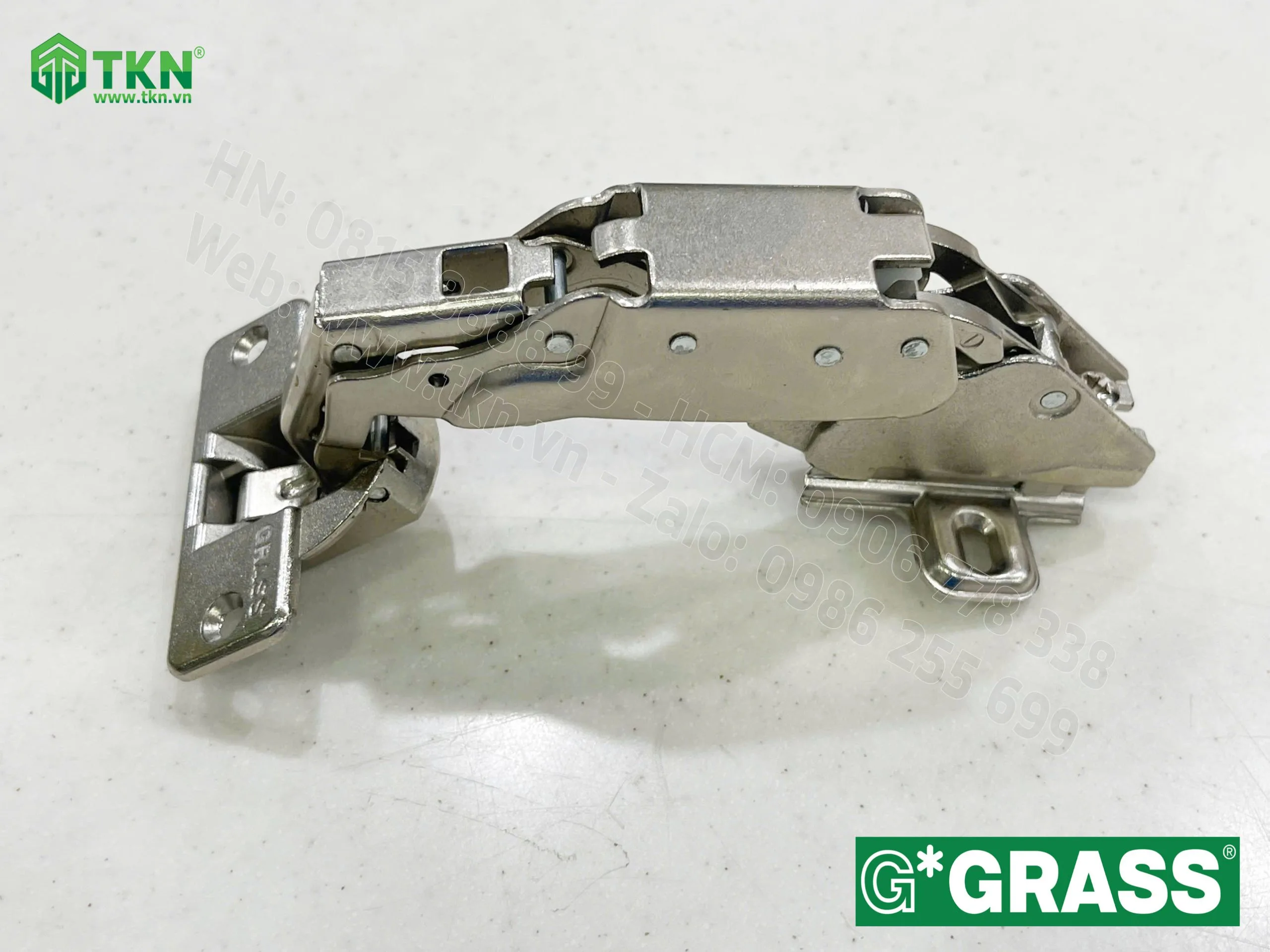 Bản lề bật Grass cong vừa lắp thường mở 170 độ SSP65.0815 15