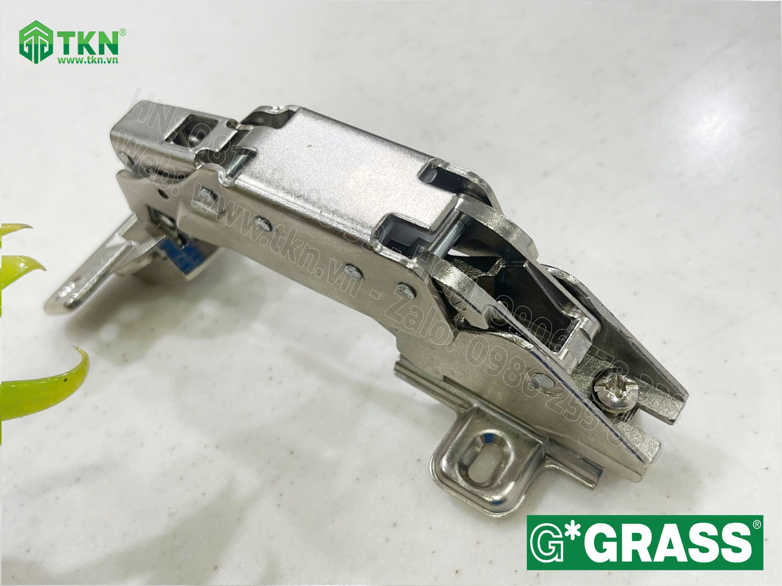 Bản lề bật Grass cong vừa lắp thường mở 170 độ SSP65.0815 7