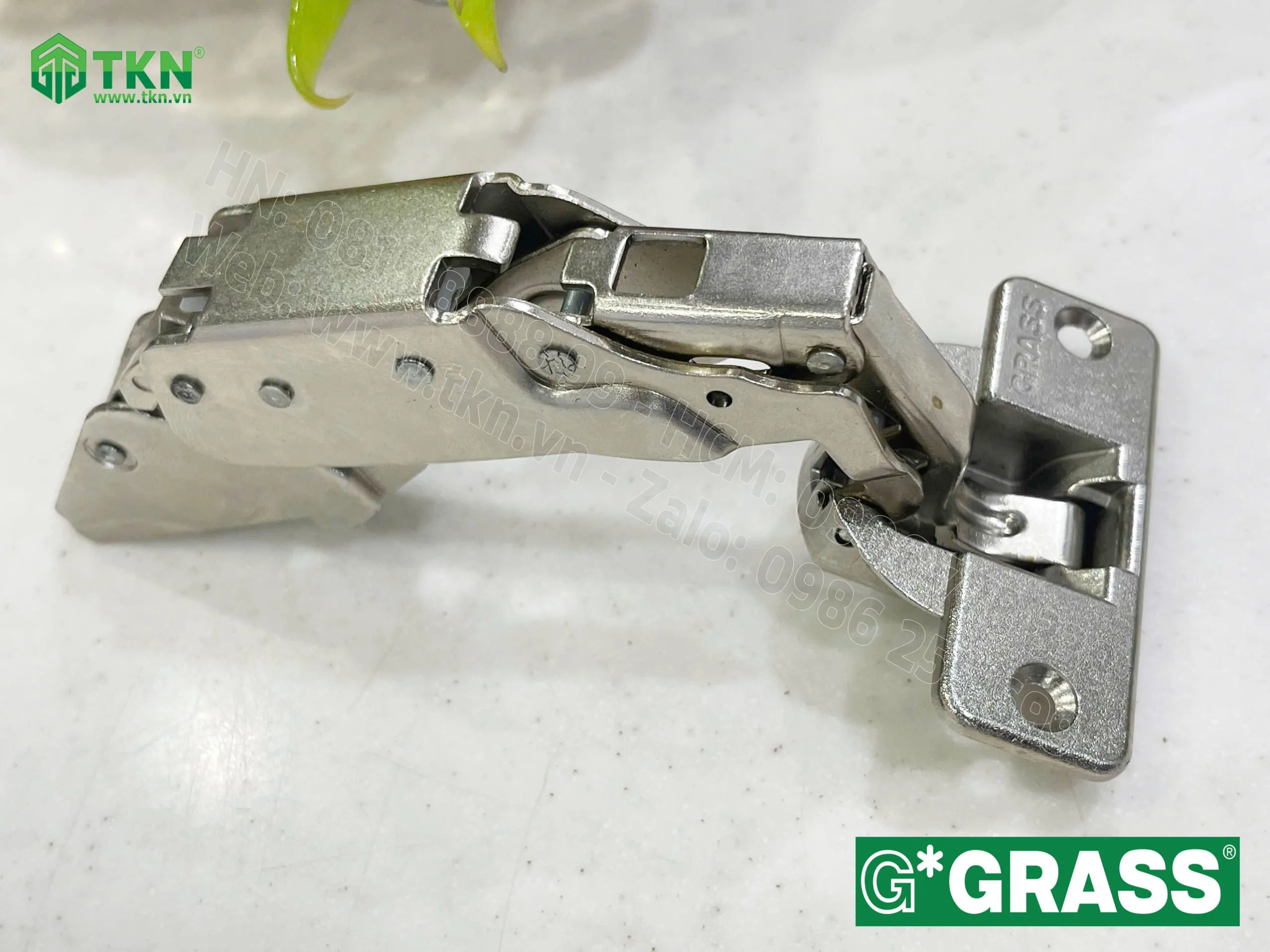 Bản lề bật Grass cong vừa lắp thường mở 170 độ SSP65.0815 5