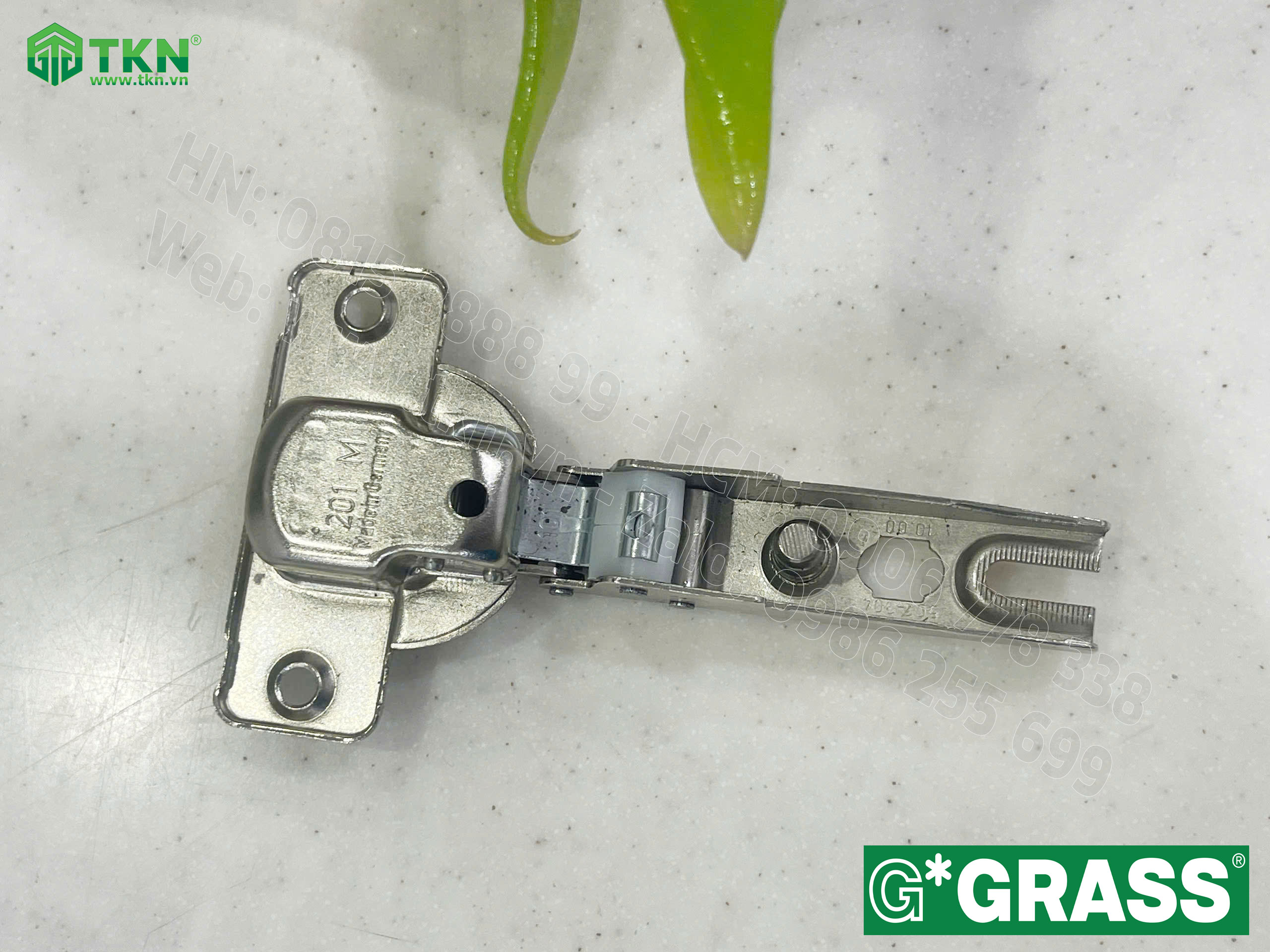 Bản lề bật thẳng Grass mở 100 độ SSP04.0015 5
