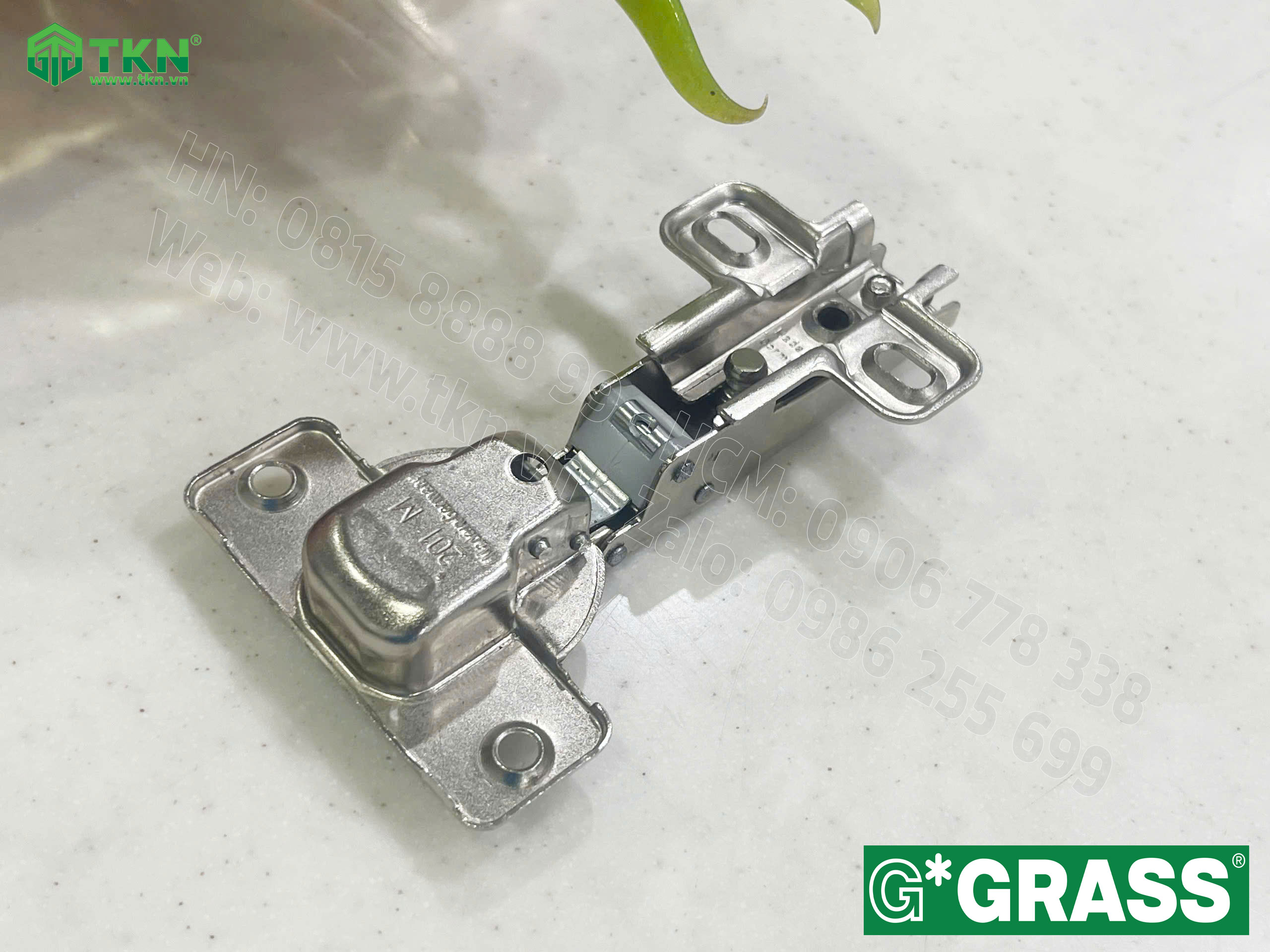 Bản lề bật thẳng Grass mở 100 độ SSP04.0015 10