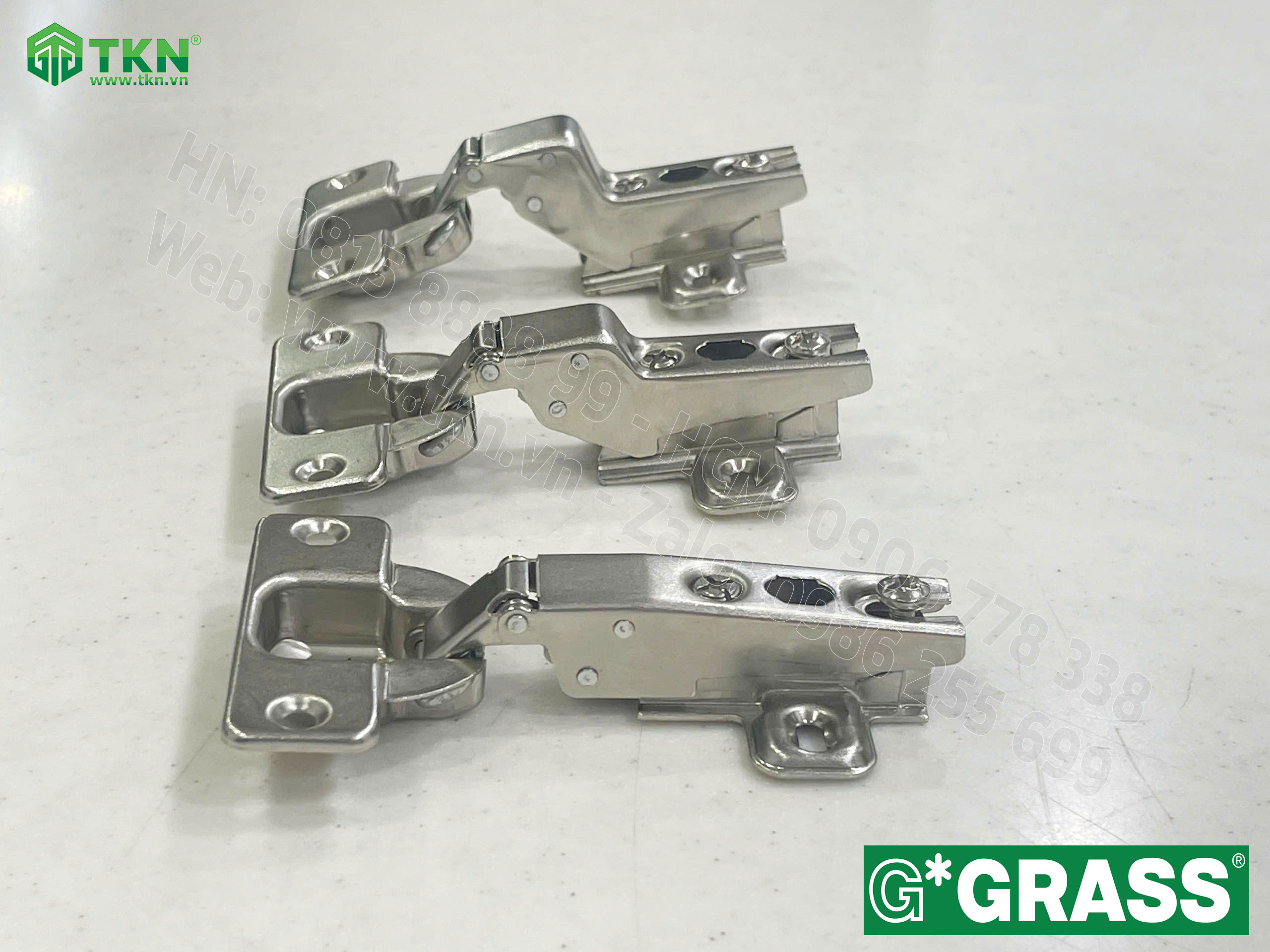Bản lề bật thẳng Grass mở 100 độ SSP04.0015 12