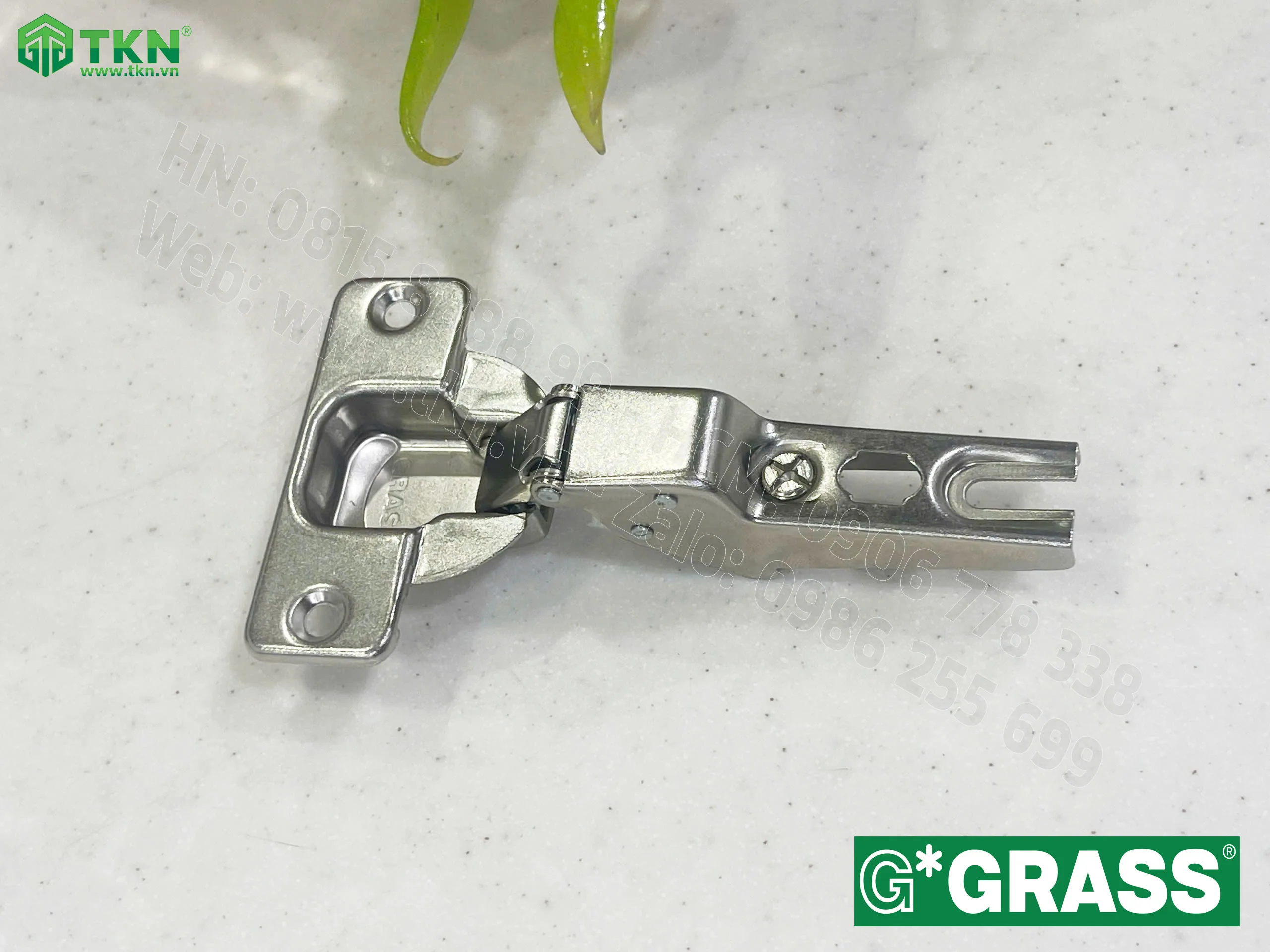Bản lề bật Grass cong vừa lắp thường mở 100 độ SSP04.0815 5