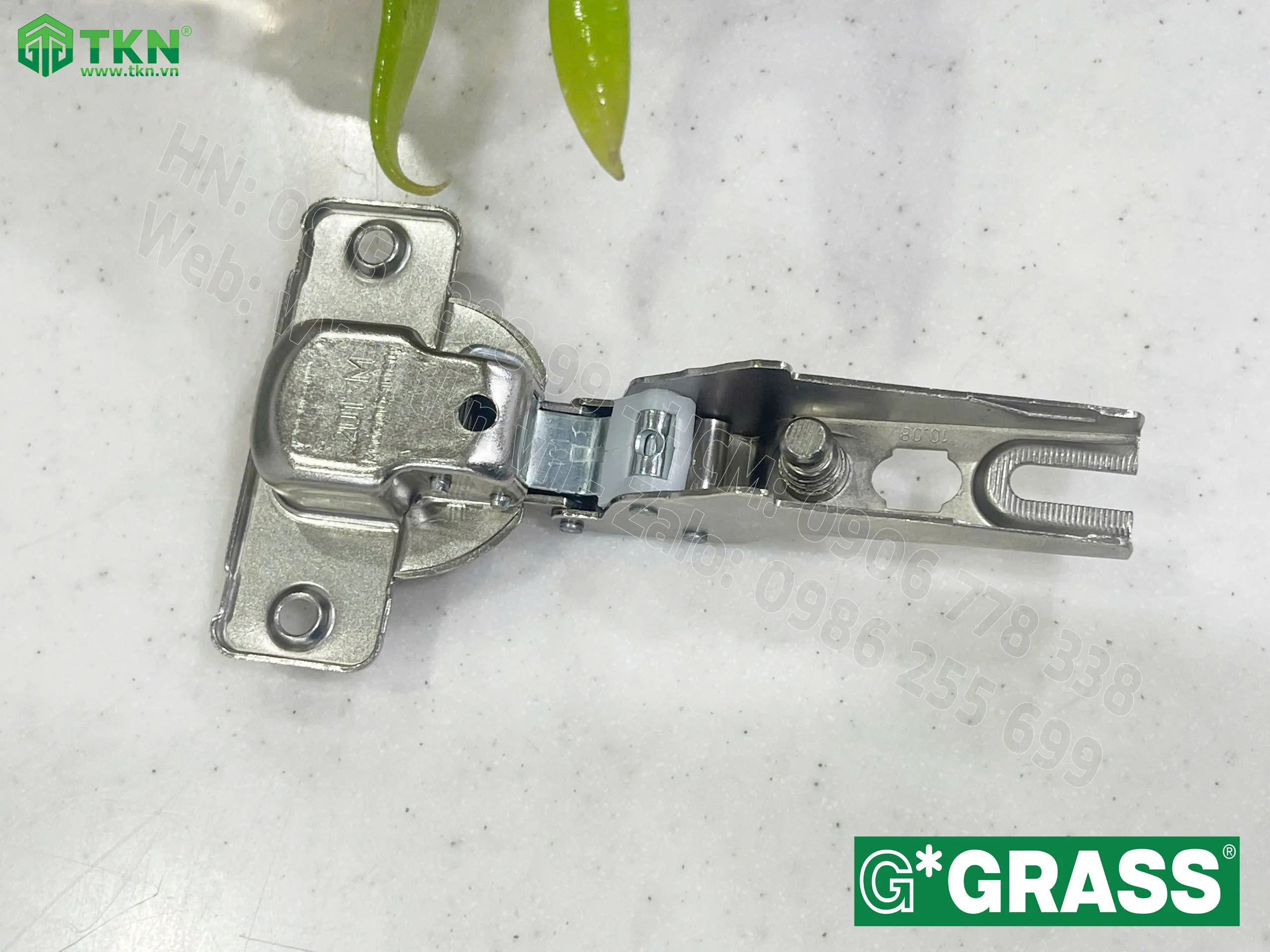 Bản lề bật Grass cong vừa lắp thường mở 100 độ SSP04.0815 8
